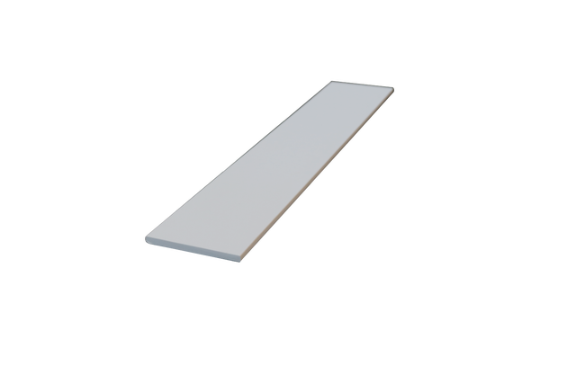 Coprifilo per finestra PRO1003 in pvc colore bianco P 3 x H 40 x L 3000 mm