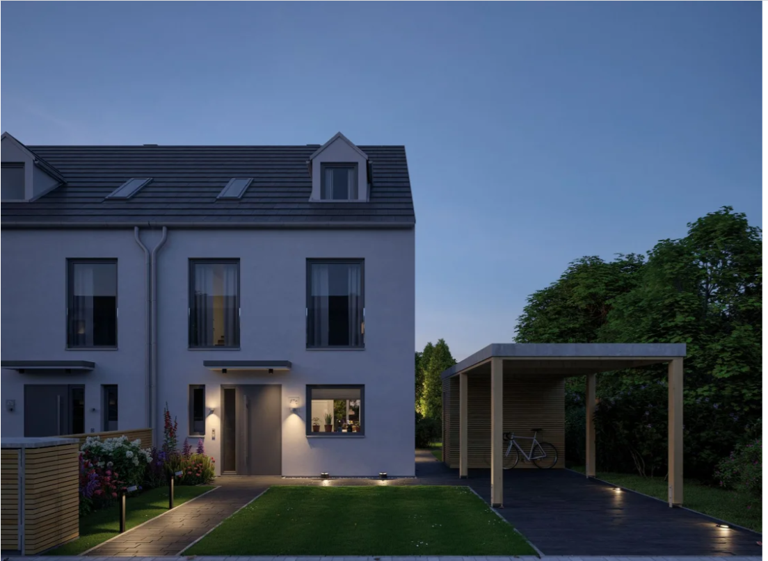 Borne extérieure Plug & Shine LED IP67 2x350lm 3000K 24V 180° PAULMANN - 3