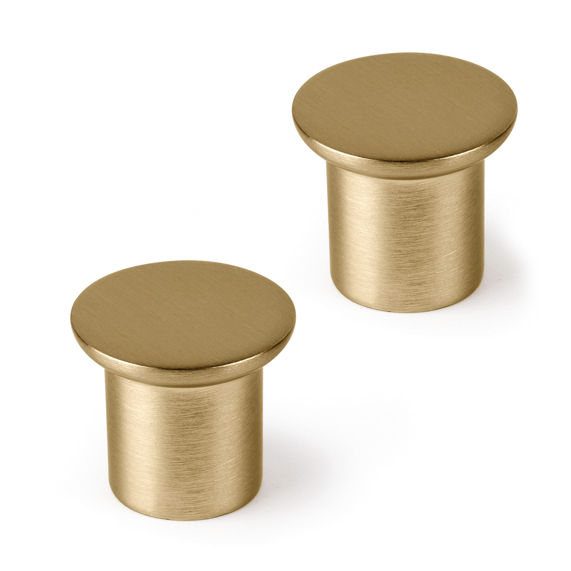 2 pomo de mueble cilindro madera madera natural