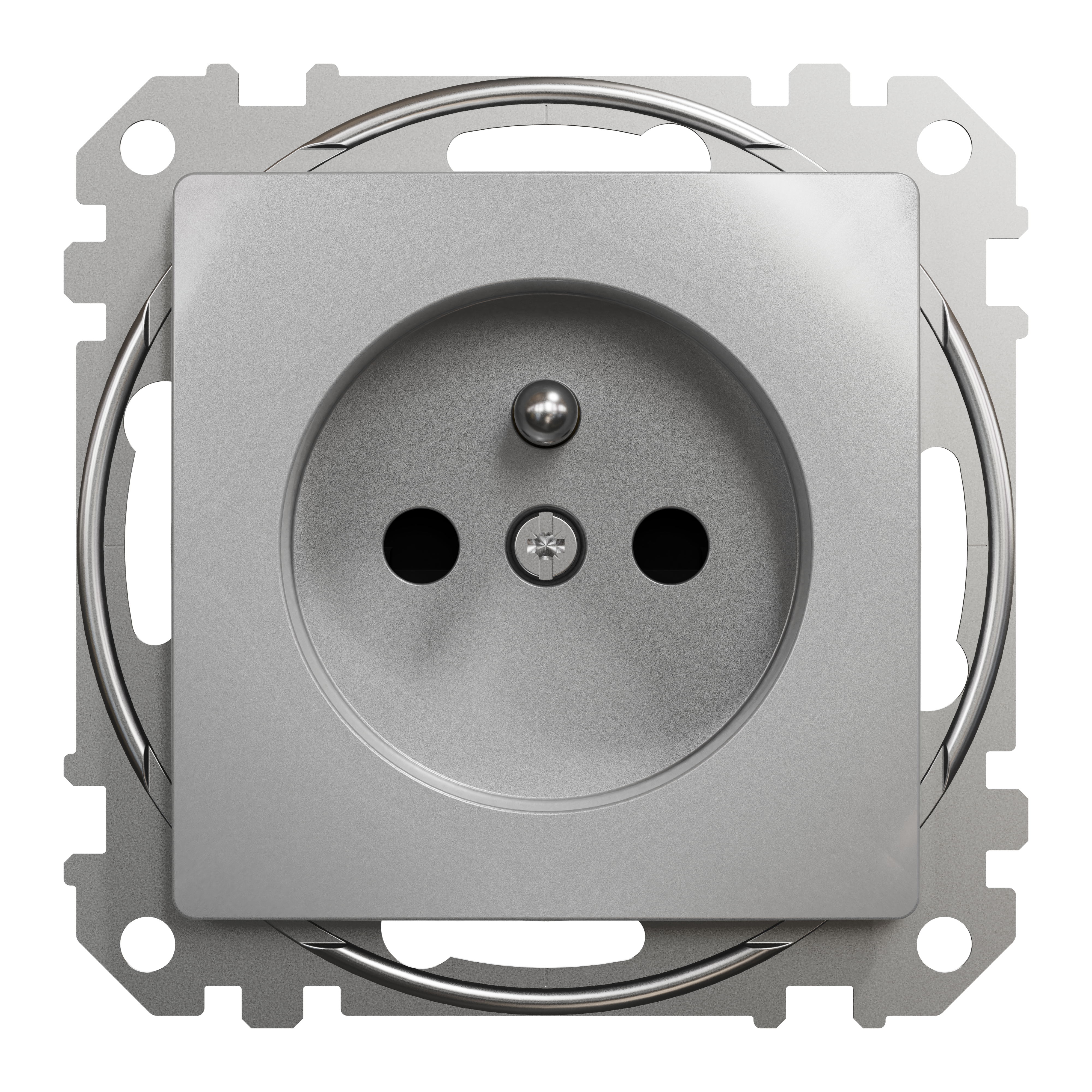 Gniazdo pojedyncze antracyt SEDNA DESIGN SCHNEIDER ELECTRIC