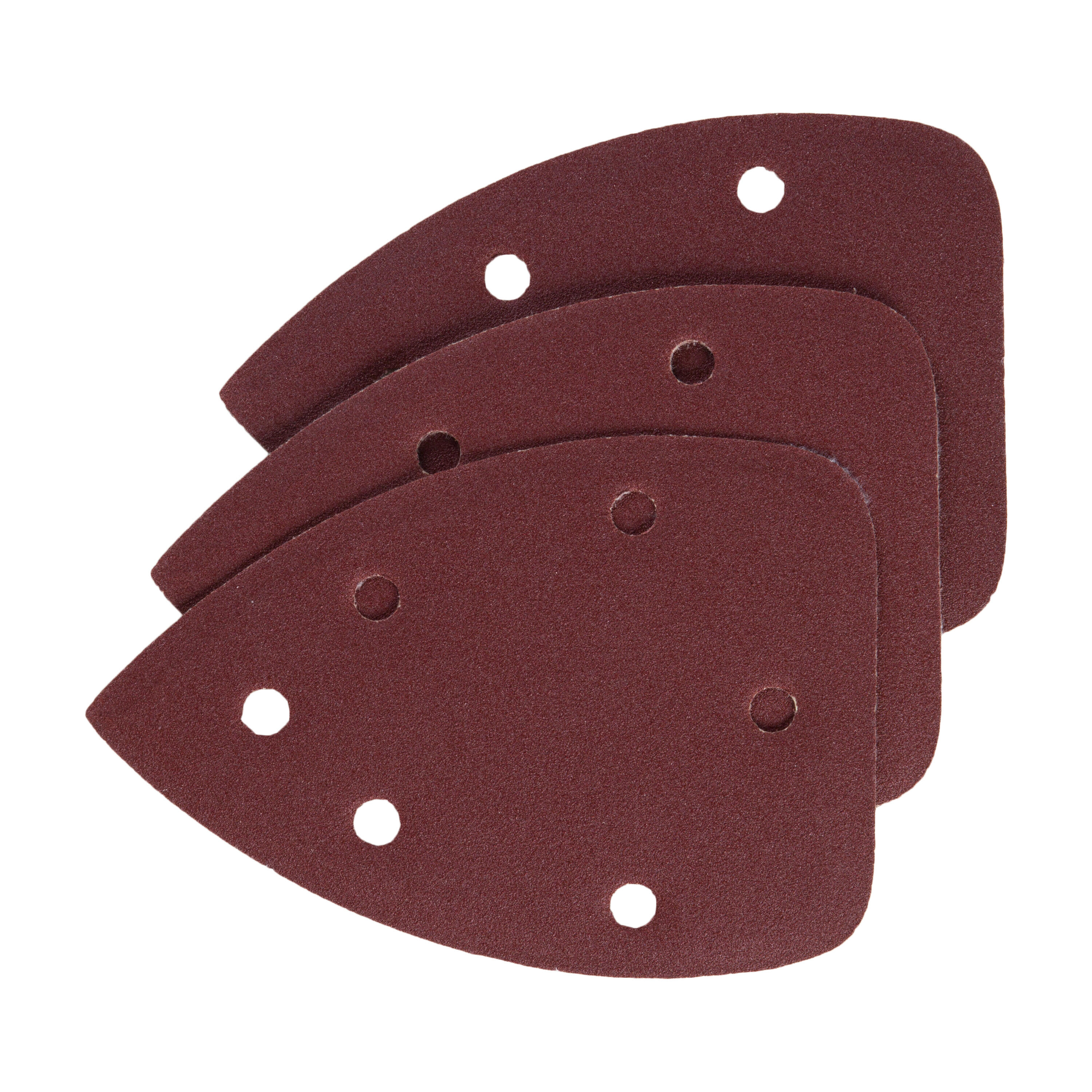 Lot de 5 papiers abrasifs delta DEXTER, l.98 x L.140 mm grain 120 - 3