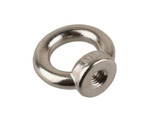 Ecrou à anneau M10 Inox 316 Ø10mm