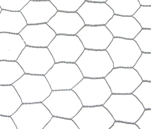 Rouleau maille héxagonale galvanisé 25 mm, Idéal Garden 1,50X25 m