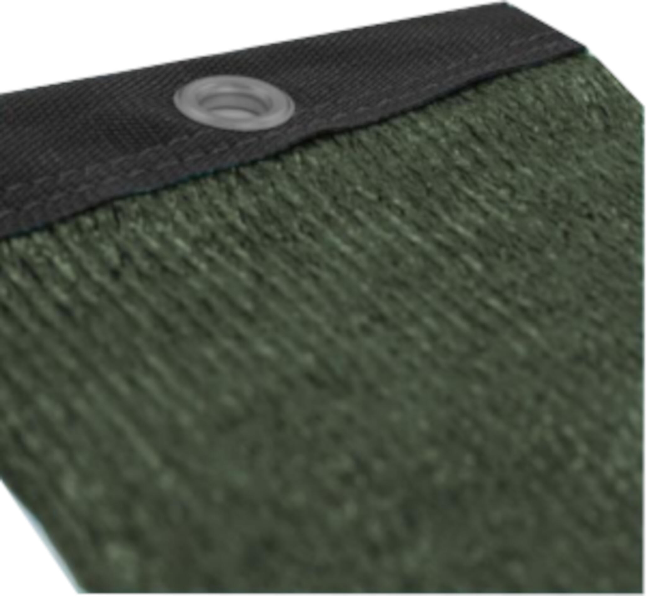 Brise vue polypropylène haute densité tissé vert kaki, Idéal Garden, H.1,5XL.3 m - 2