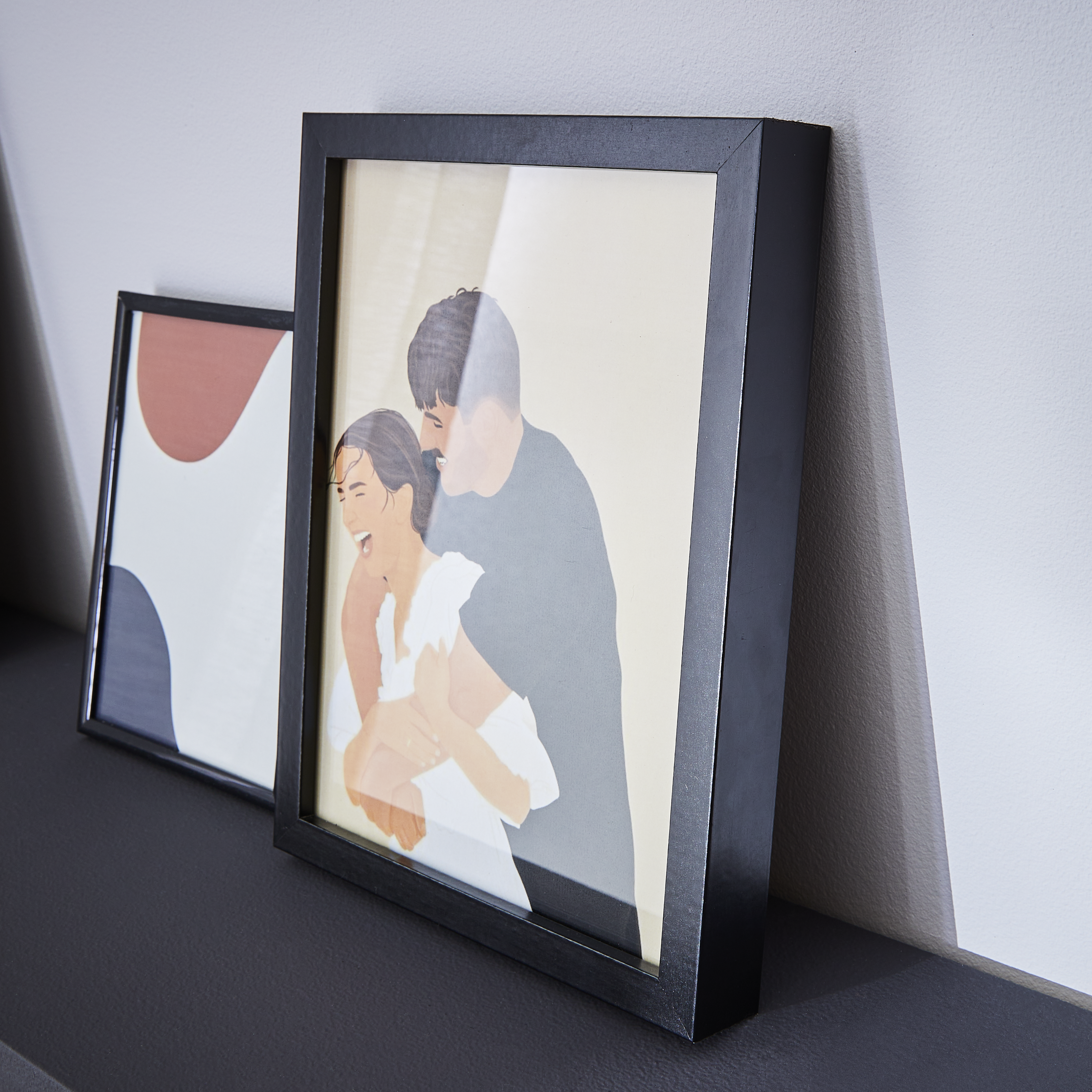 Cadre Milo, 21 x 29.7 cm noir, INSPIRE - 3