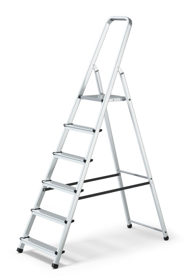 Scala GIERRE Scalamia ALU 125 in alluminio 6 gradini 125 kg