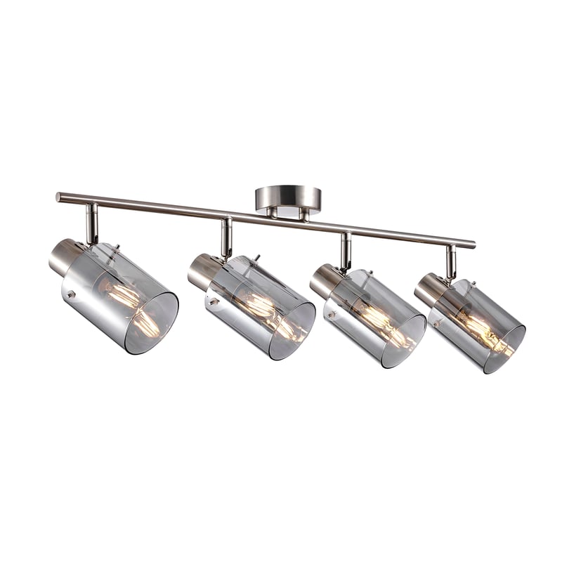 Listwa reflektorowa Sardo nikiel 4 x E14 Italux
