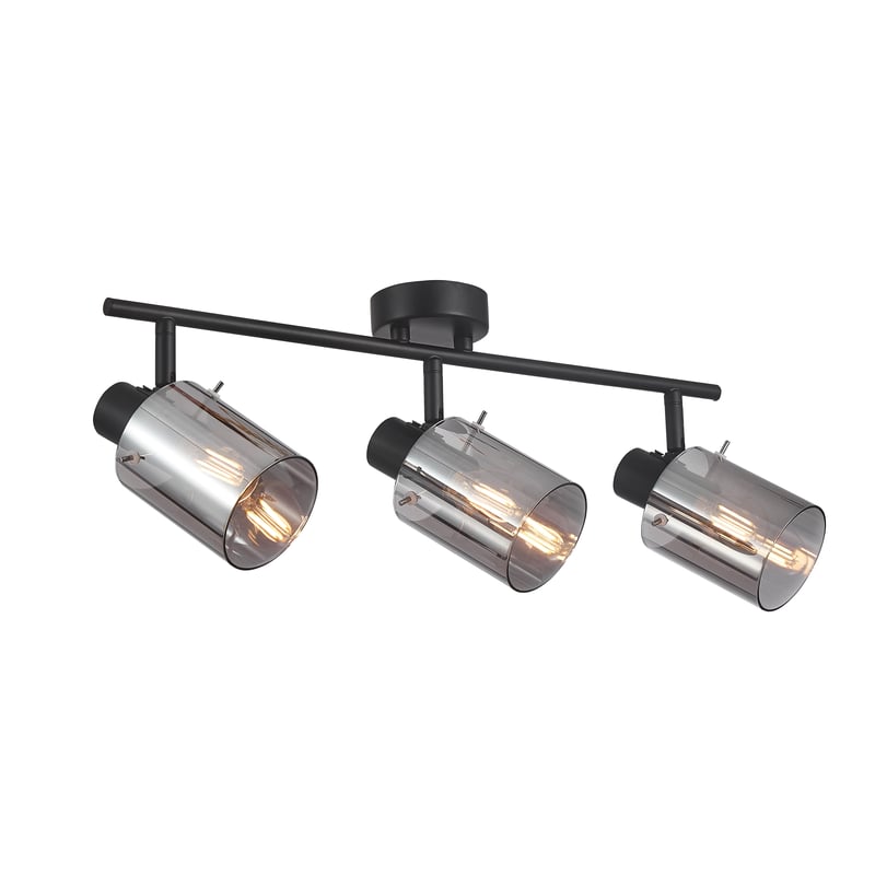 Listwa reflektorowa Sardo czarna 3 x E14 Italux