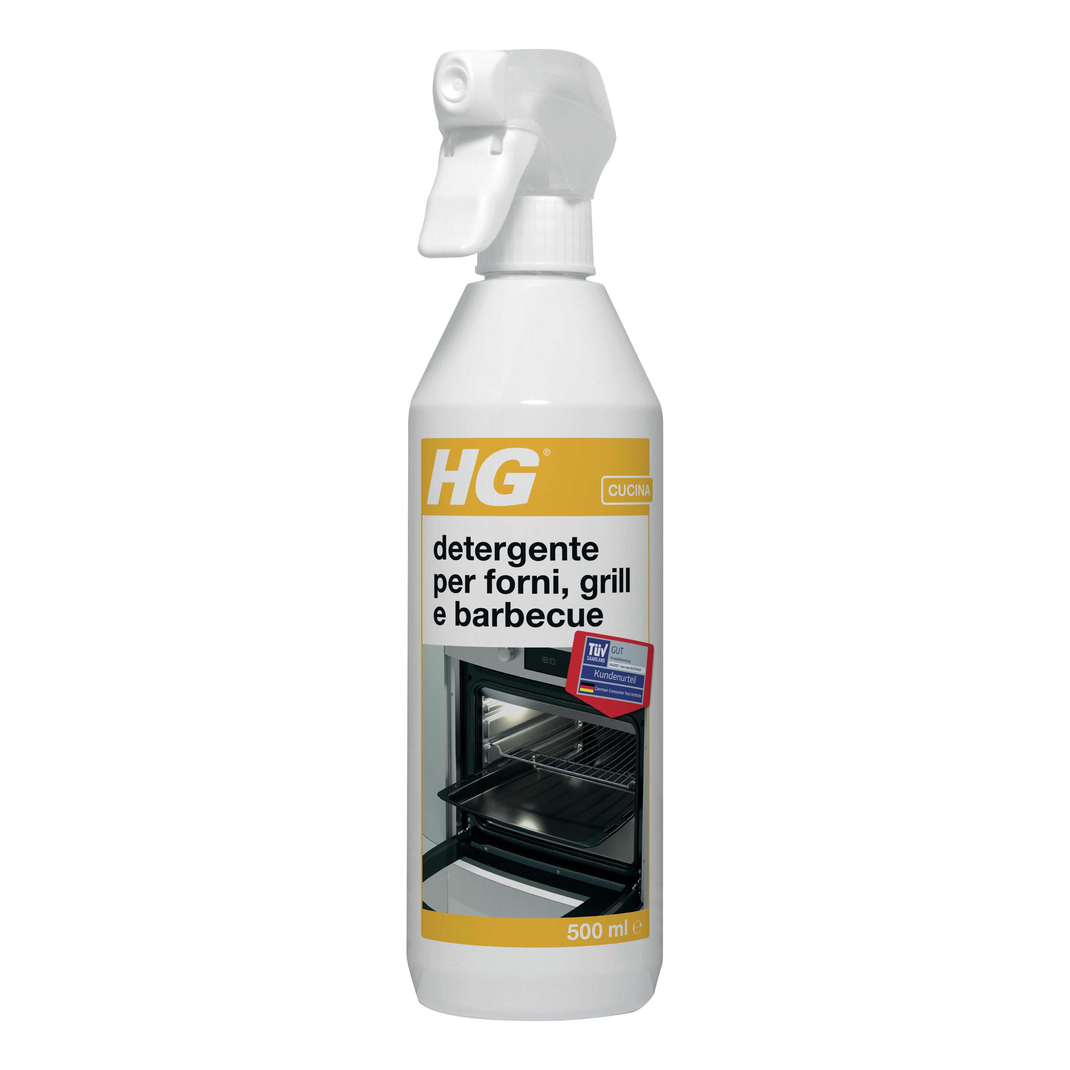 Detergente Per Grill E Barbecue Mellerud - Spray Sgrassante Con Schiuma Adesiva, 0.46L - Foto 3
