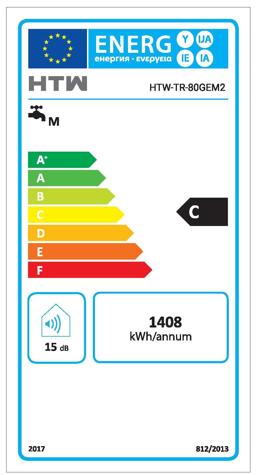 Termoacumulador HTW reversivel geminis 80l - 5