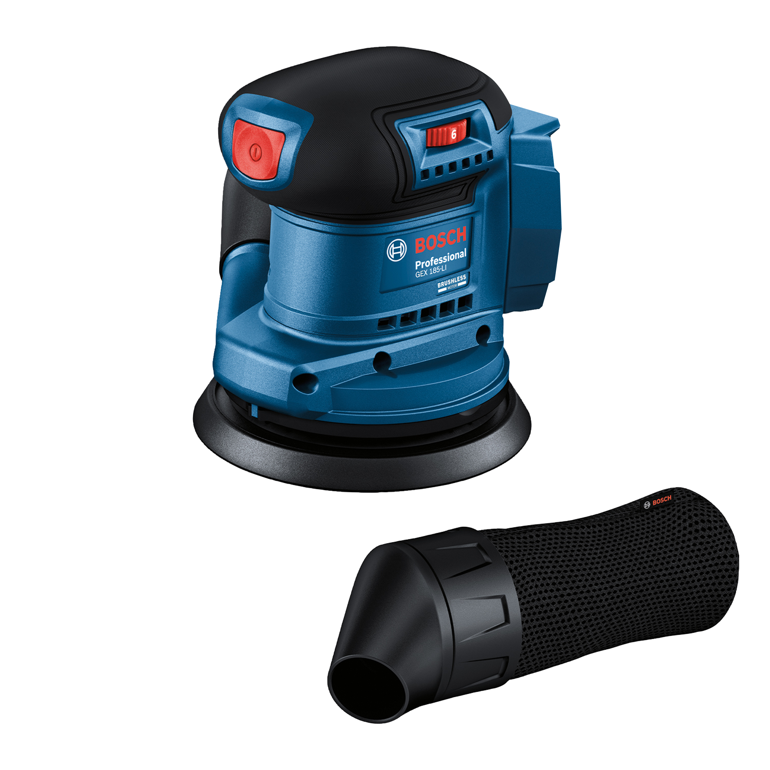 Akumulatorowa szlifierka mimośrodowa 18V GEX 185-LI 0ak BOSCH