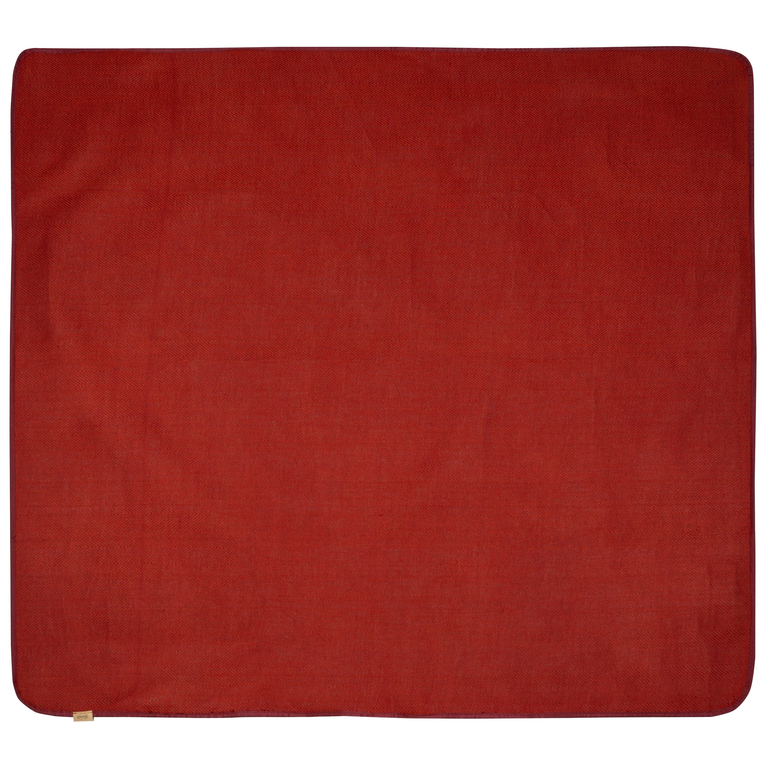Plaid Ernest en velours cotelé gris 130 x 150 cm Plaid Ernest en velours cotelé gris 130 x 150 cm