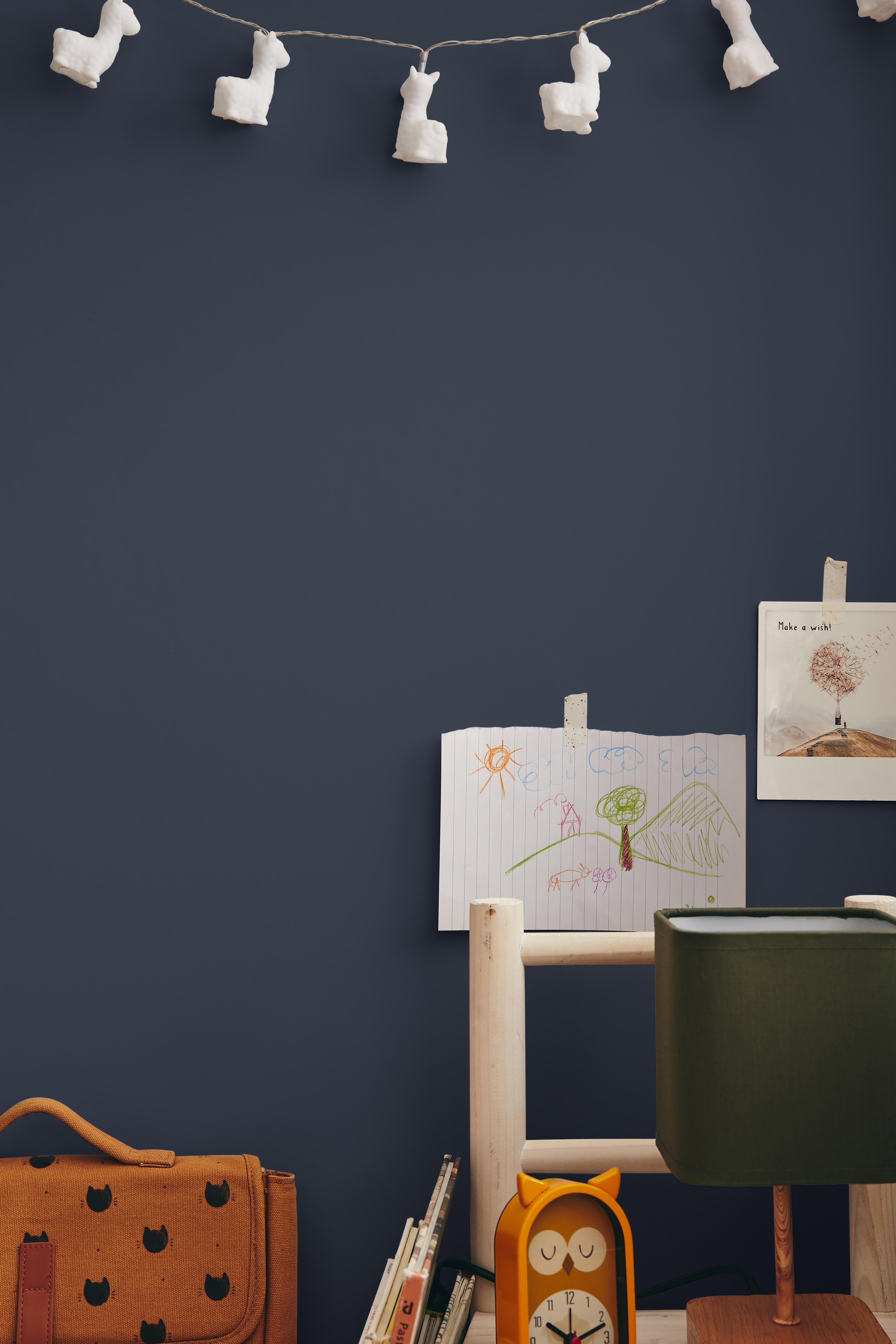 Pittura per interni per parete e soffitto super lavabile, LUXENS monomano blu balsa 0 opaco, 2.5 L - 4