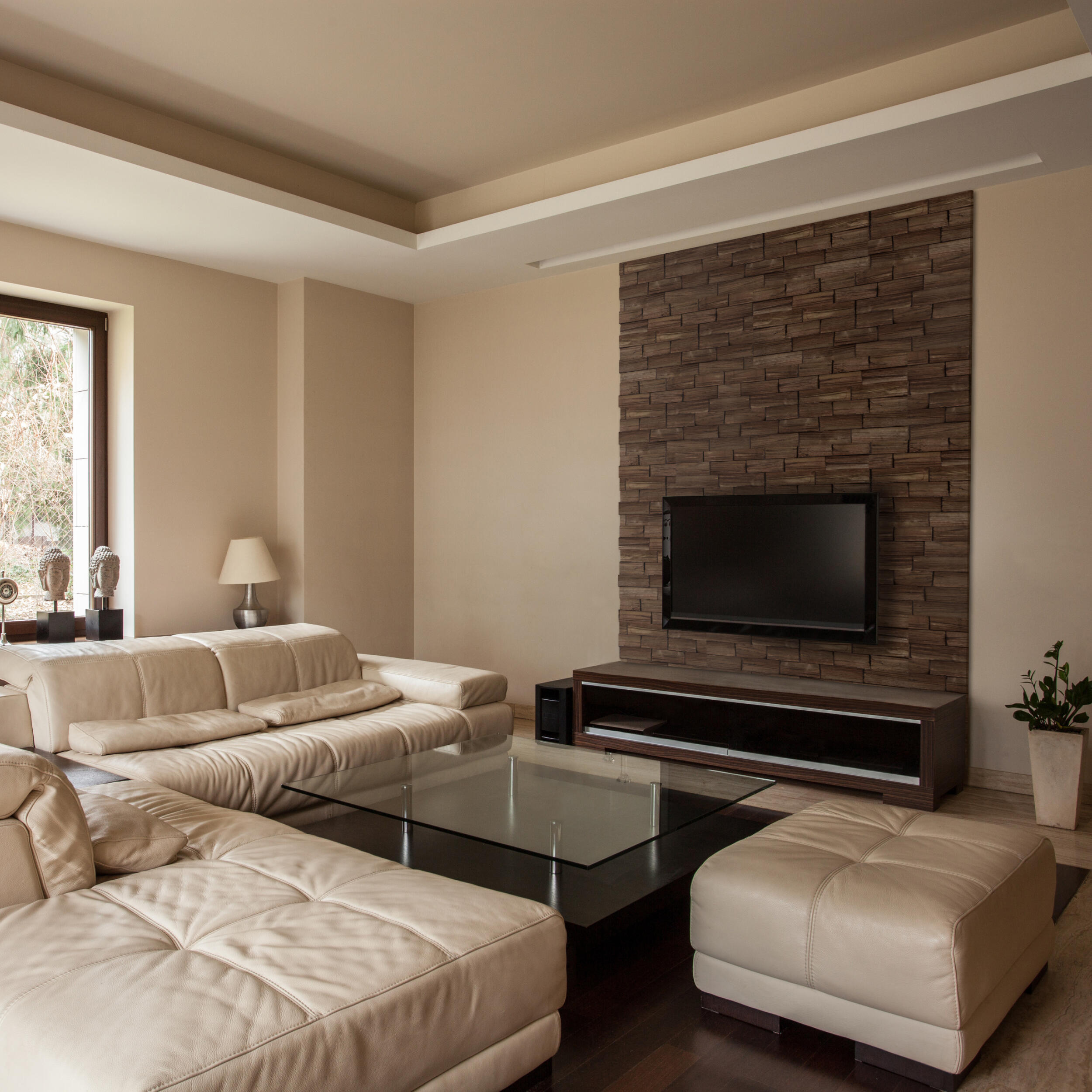 Revestimiento de pared madera 3d axen color nogal 780x190x6-17mm