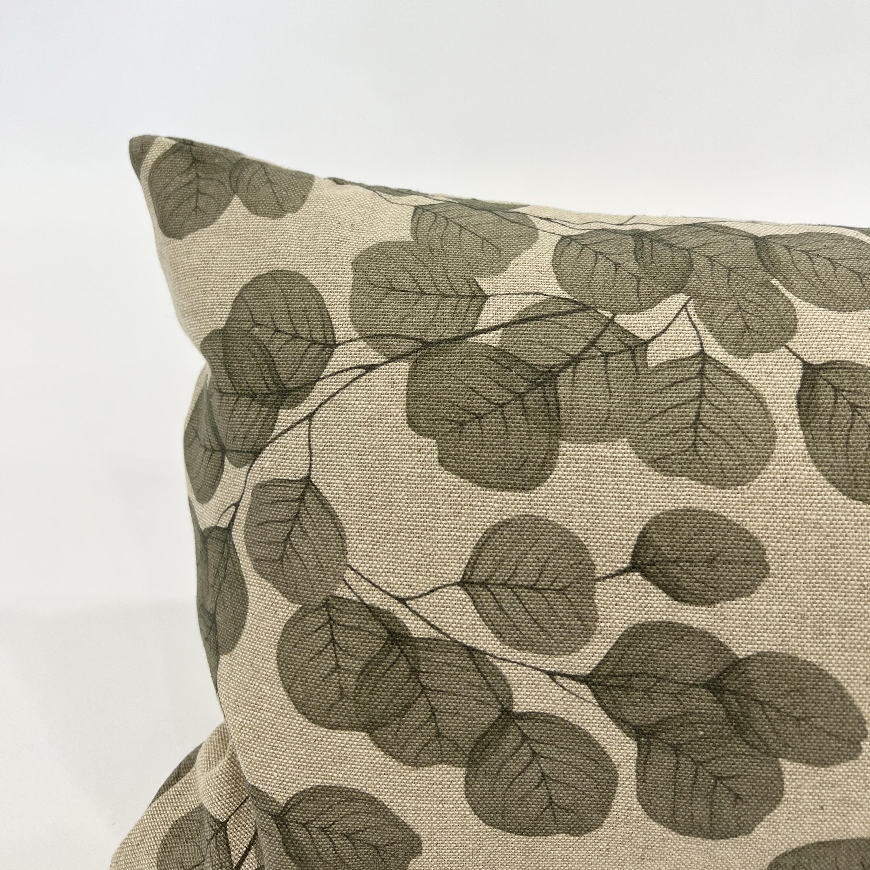 Cojín decorativo rectangular Adaya lino flor multicolor doble cara 30x50cm - 5