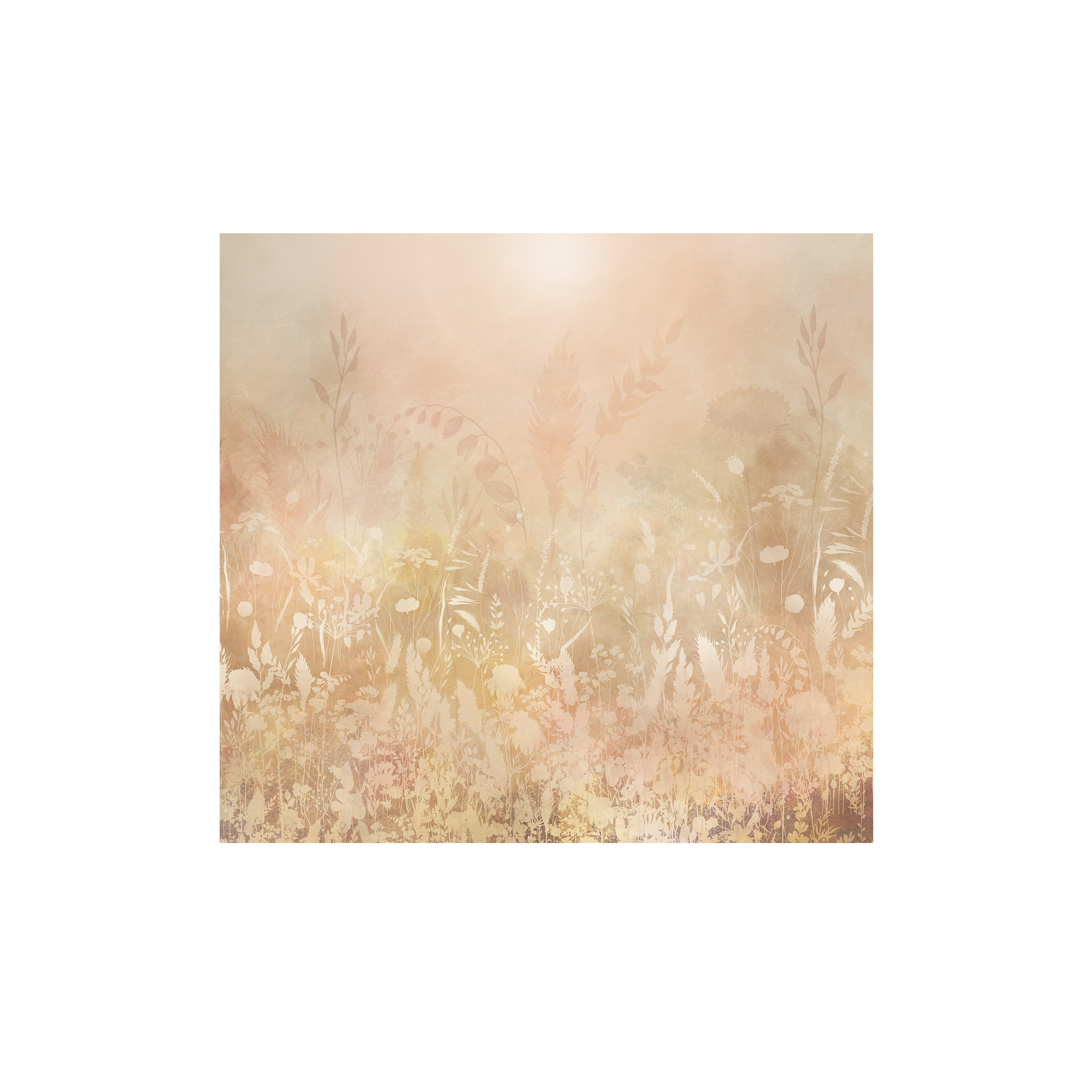 Mural Ginger Trawy Boho 300 x 280 cm struktura Art