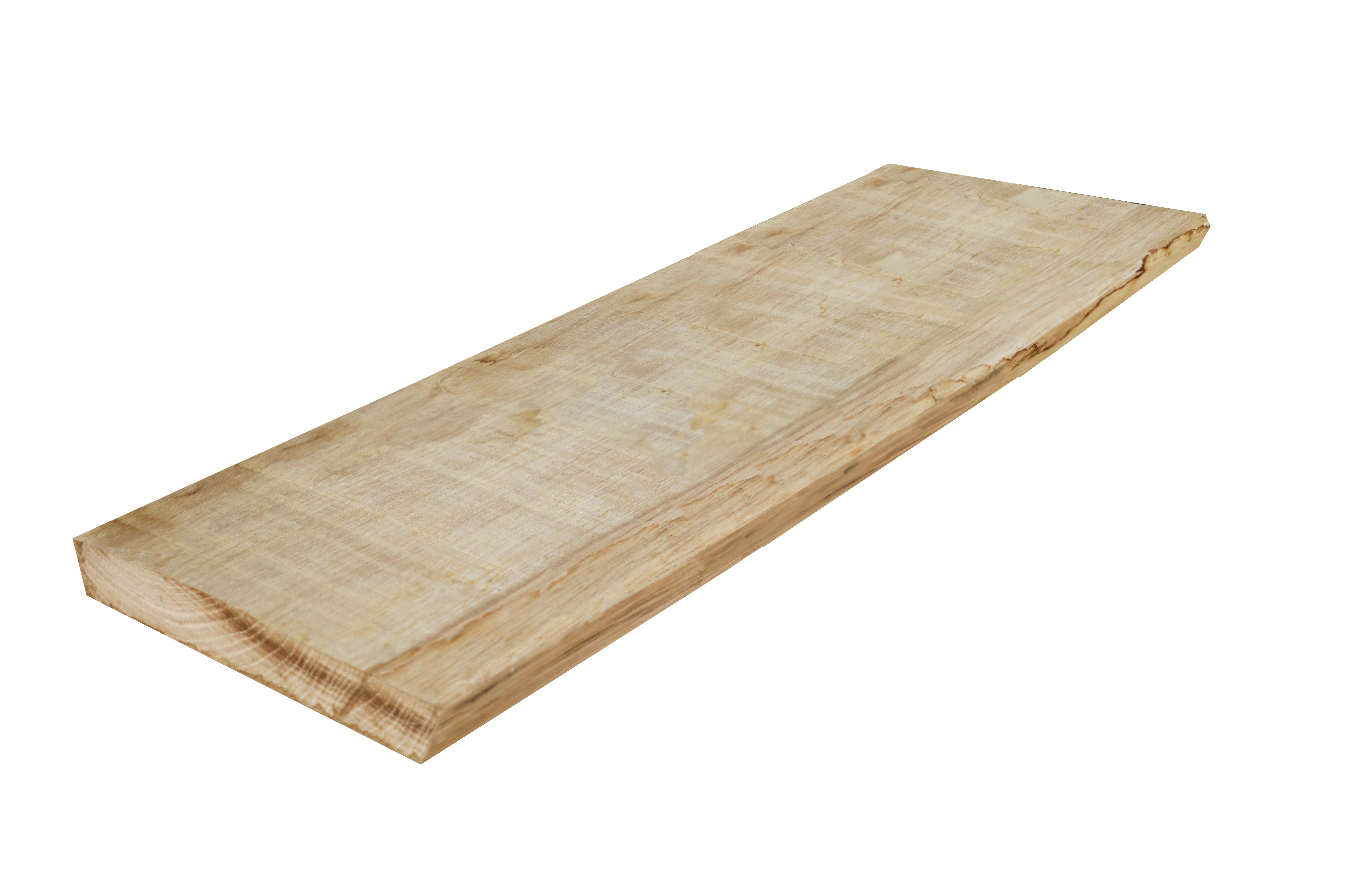 Etagère murale chêne massif, L.45 x P.18 cm, Ep.27 mm - 2