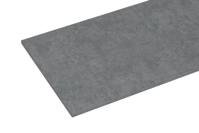 Tablette agglomérée décor métal L.250 x l.50 cm x Ep.18 mm