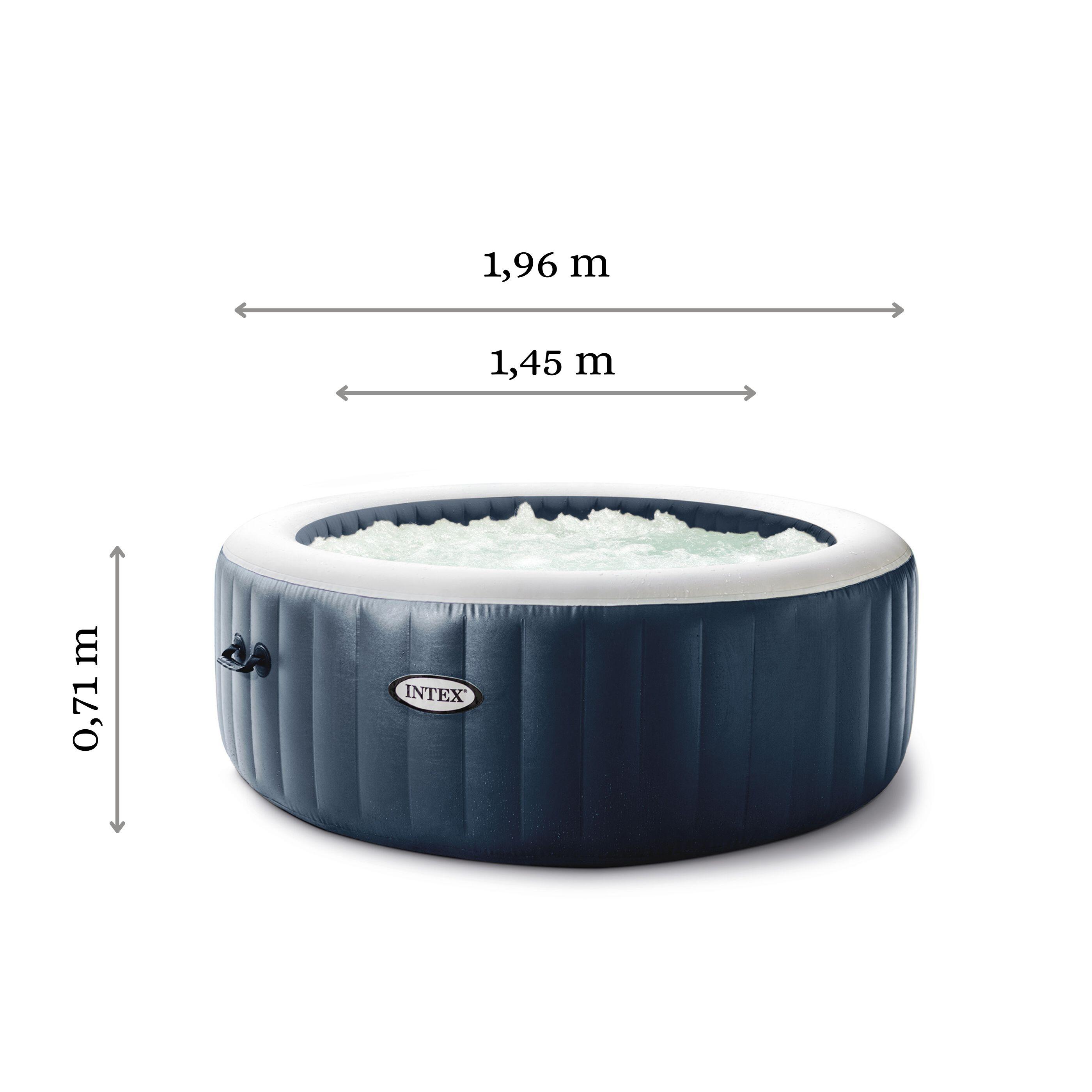 Pure spa gonflable INTEX Blue Navy rond 4 places - 2