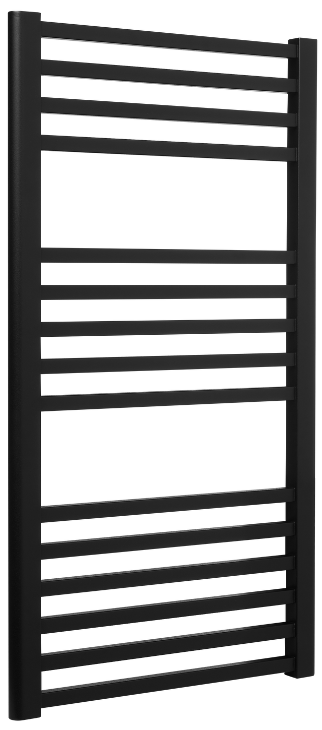 Grzejnik łazienkowy LUX 92.2x50 cm 447W czarny mat LUXRAD