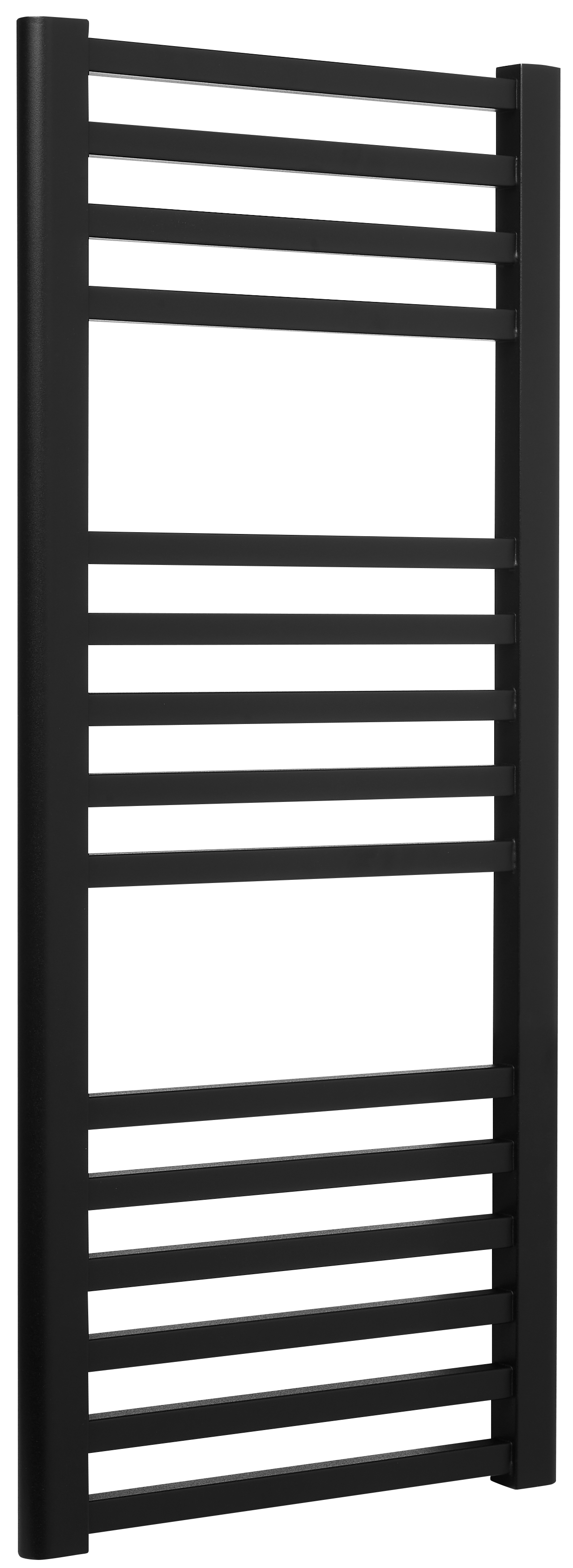 Grzejnik łazienkowy LUX 92.2x40 cm 378W czarny mat LUXRAD