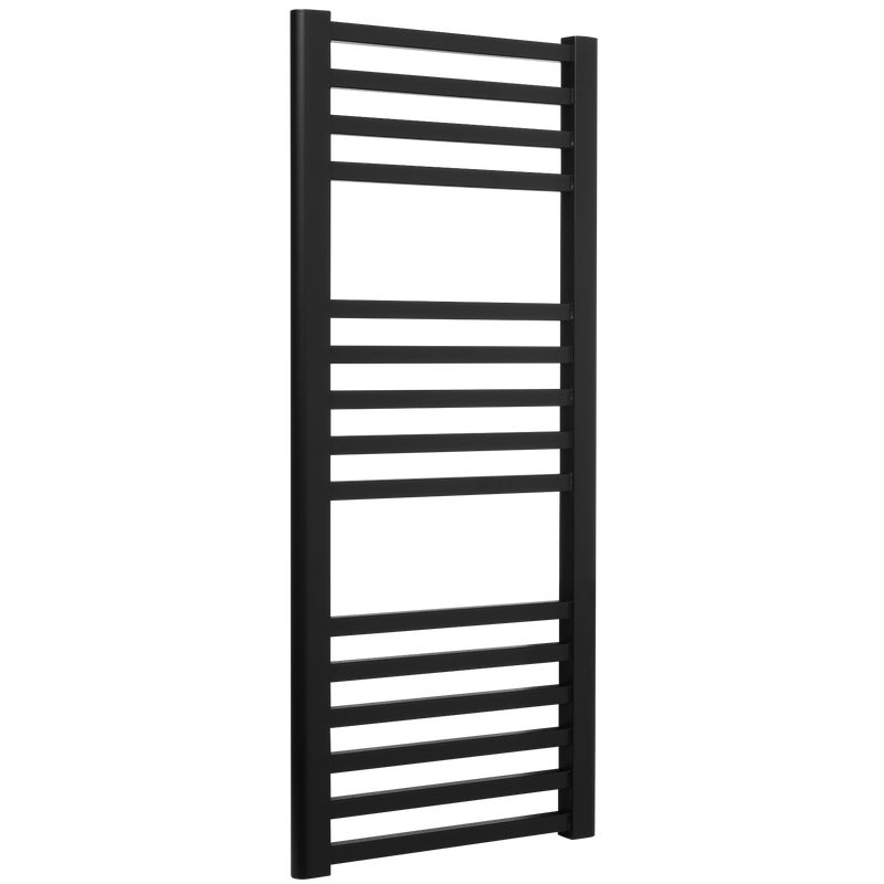 Grzejnik łazienkowy LUX 92.2x40 cm 378W czarny mat LUXRAD