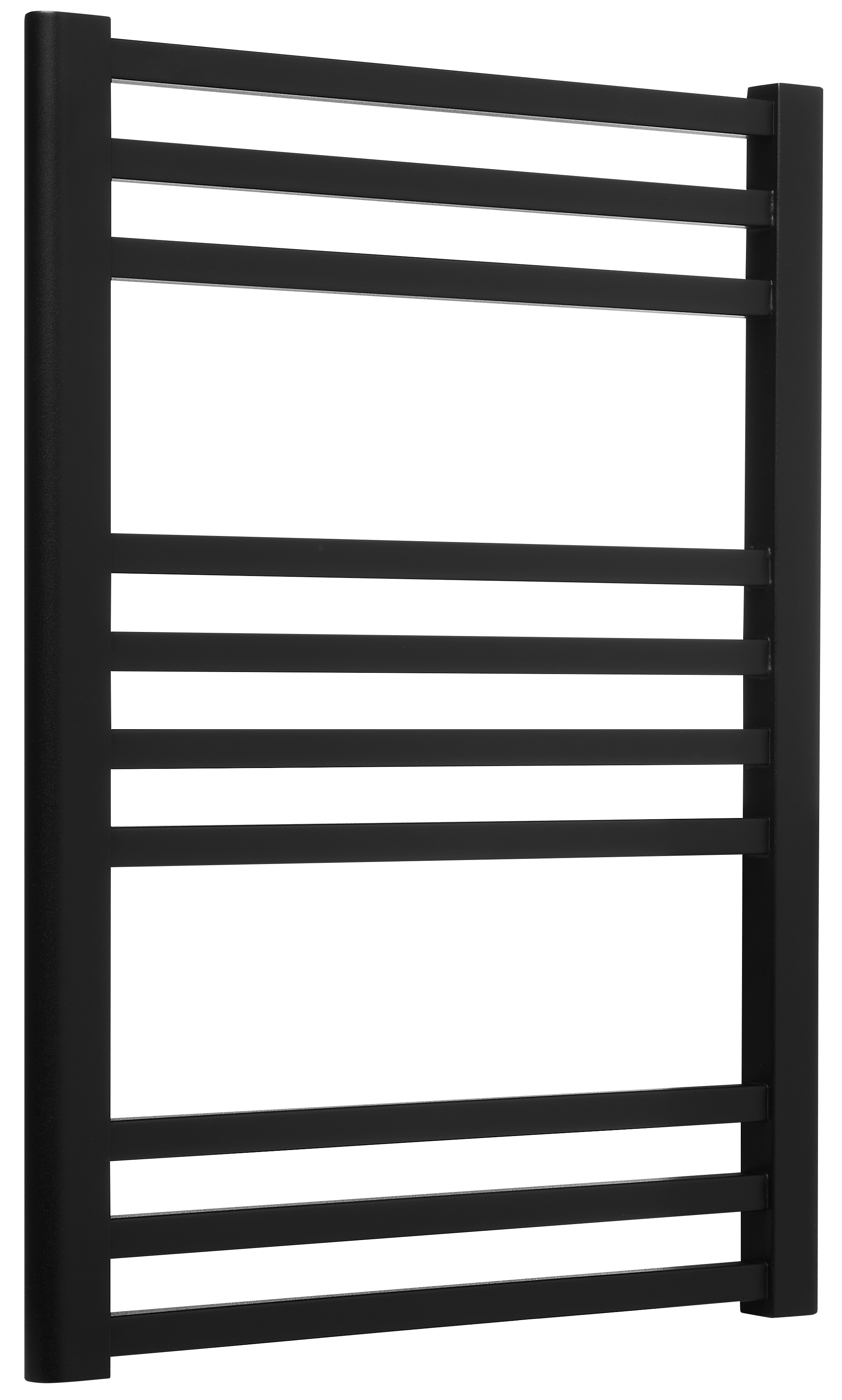 Grzejnik łazienkowy LUX 67.7x50 cm 257W czarny mat EQUATION