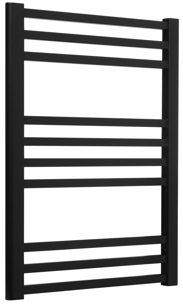 Grzejnik łazienkowy LUX 67.7x50 cm 257W czarny mat EQUATION
