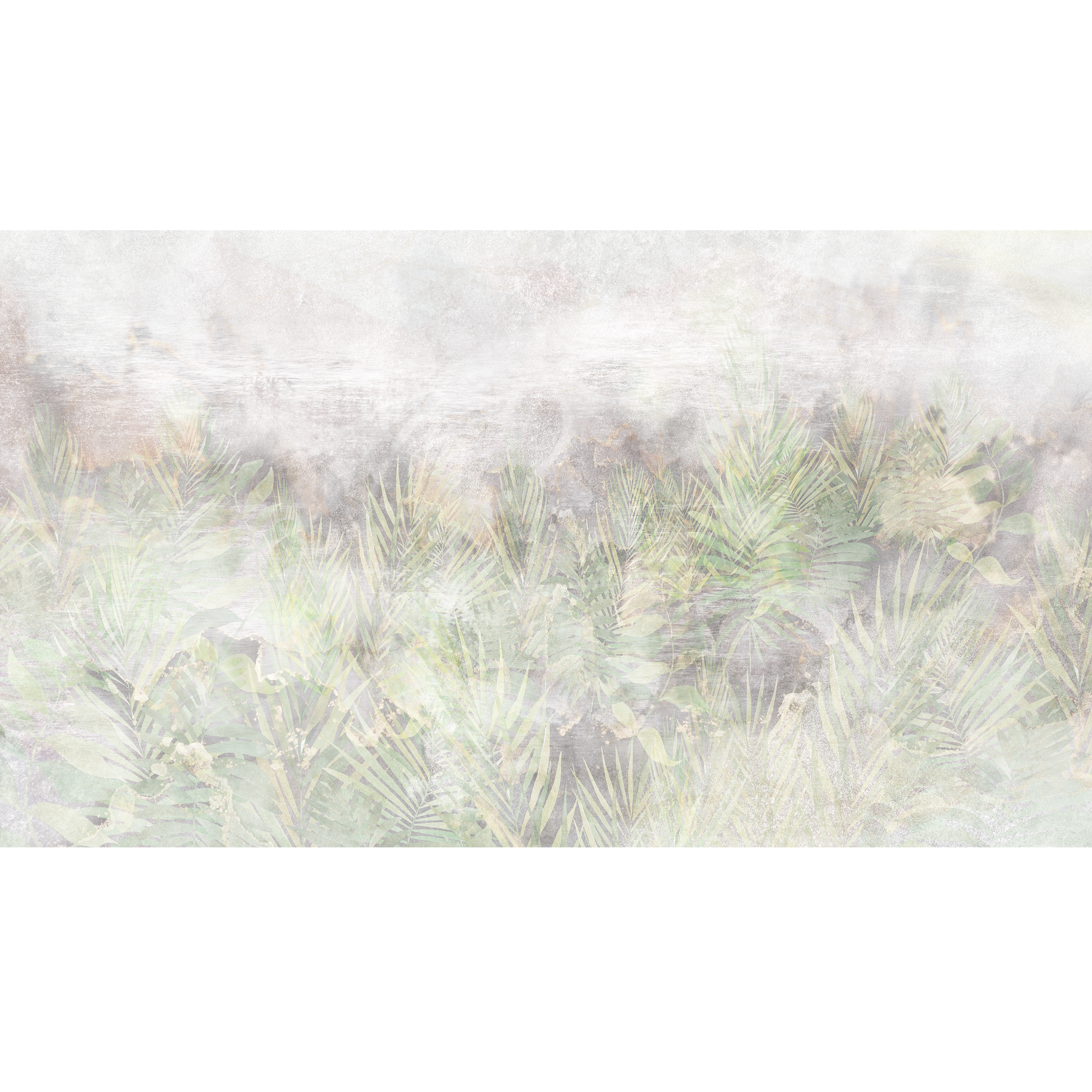 Mural Zeta Liście 500 x 280 cm struktura Art