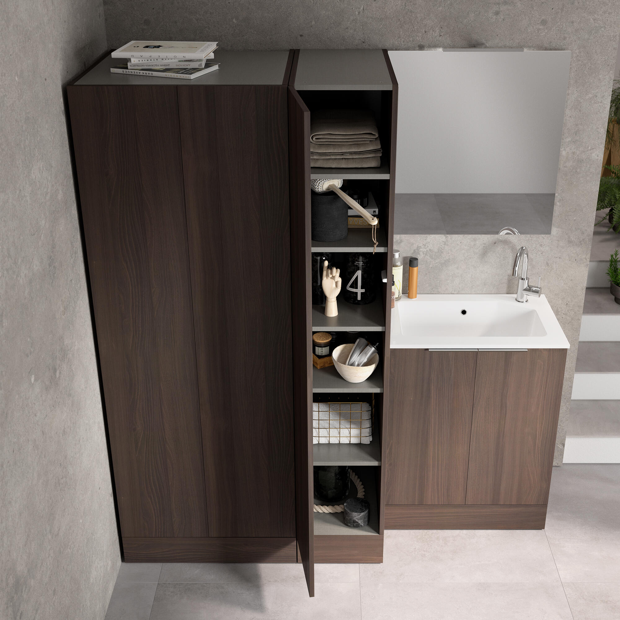 Mensola in truciolare Jnka L 31 x P 60 x H 12 cm - 2