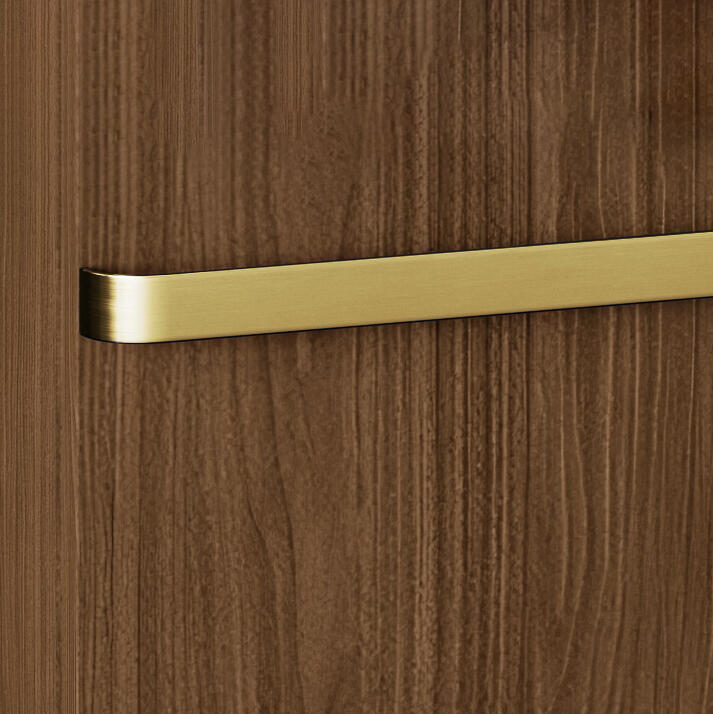 Móvel de arrumação para casa de banho 30x165x25 cm nogueira Randal Loa - 4