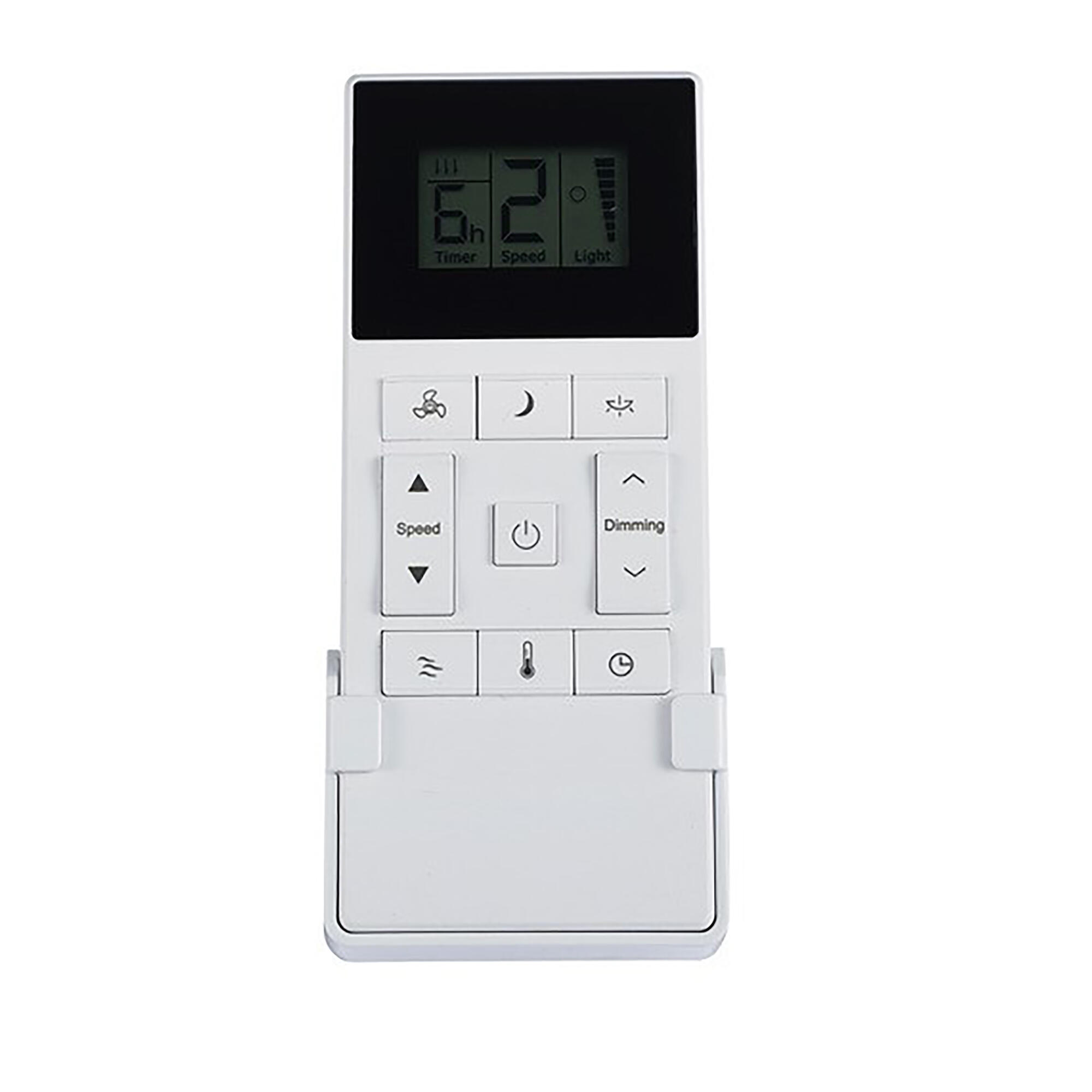 Ventilador de techo con luz silencioso DC 58W con mando ø73 cm Rubik SULION blanco luz CCT 0 aspas retráctiles tipo lámpara| 6 velocidades| autorregulable| recomendado de 20 a 40m² - 3