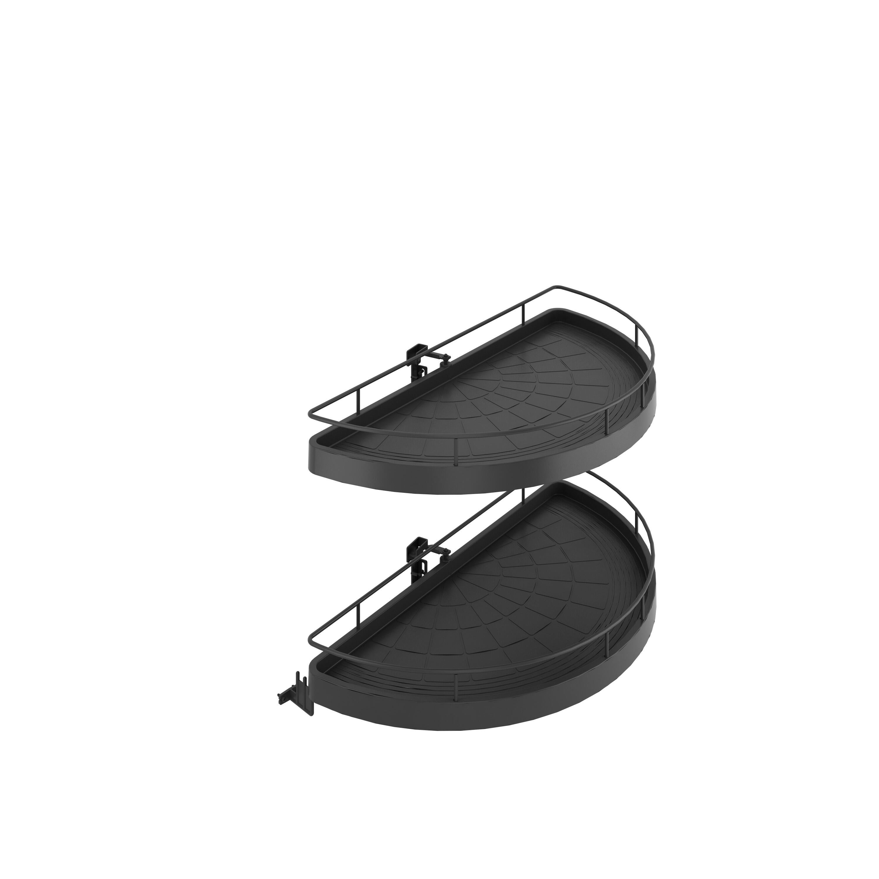 Rangement d'angle, demi-lune pour meuble d'angle bas - 4