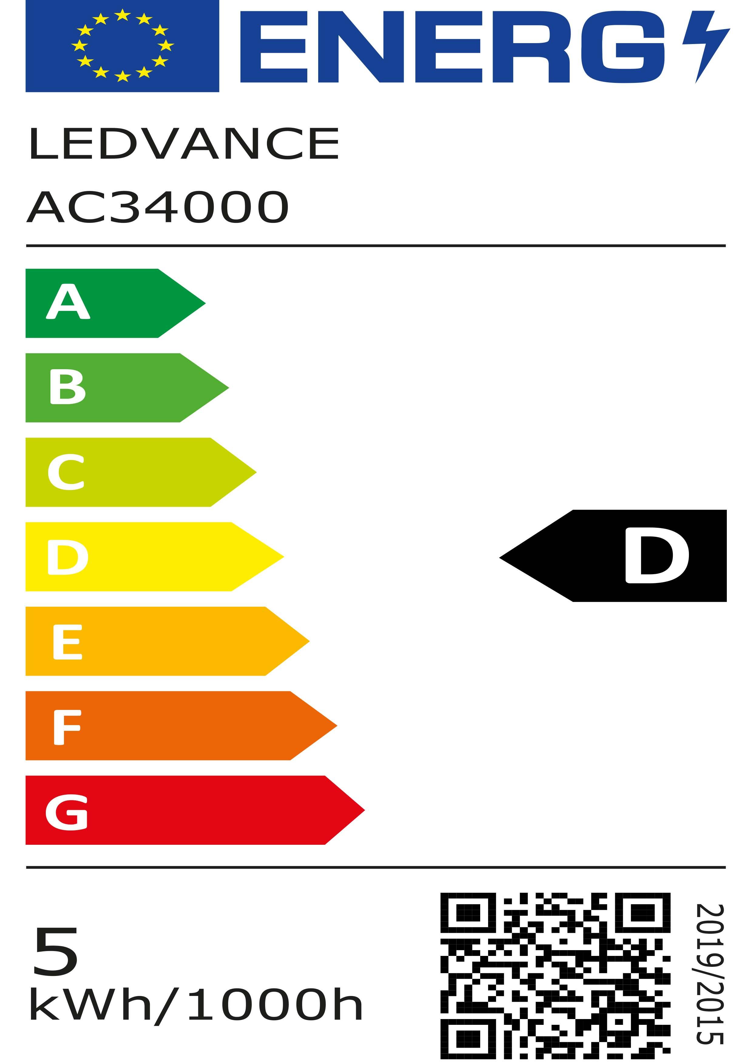 Ampoule led, flamme torsadée E14, 470lm = 40W, blanc neutre, dimmable, OSRAM - 5