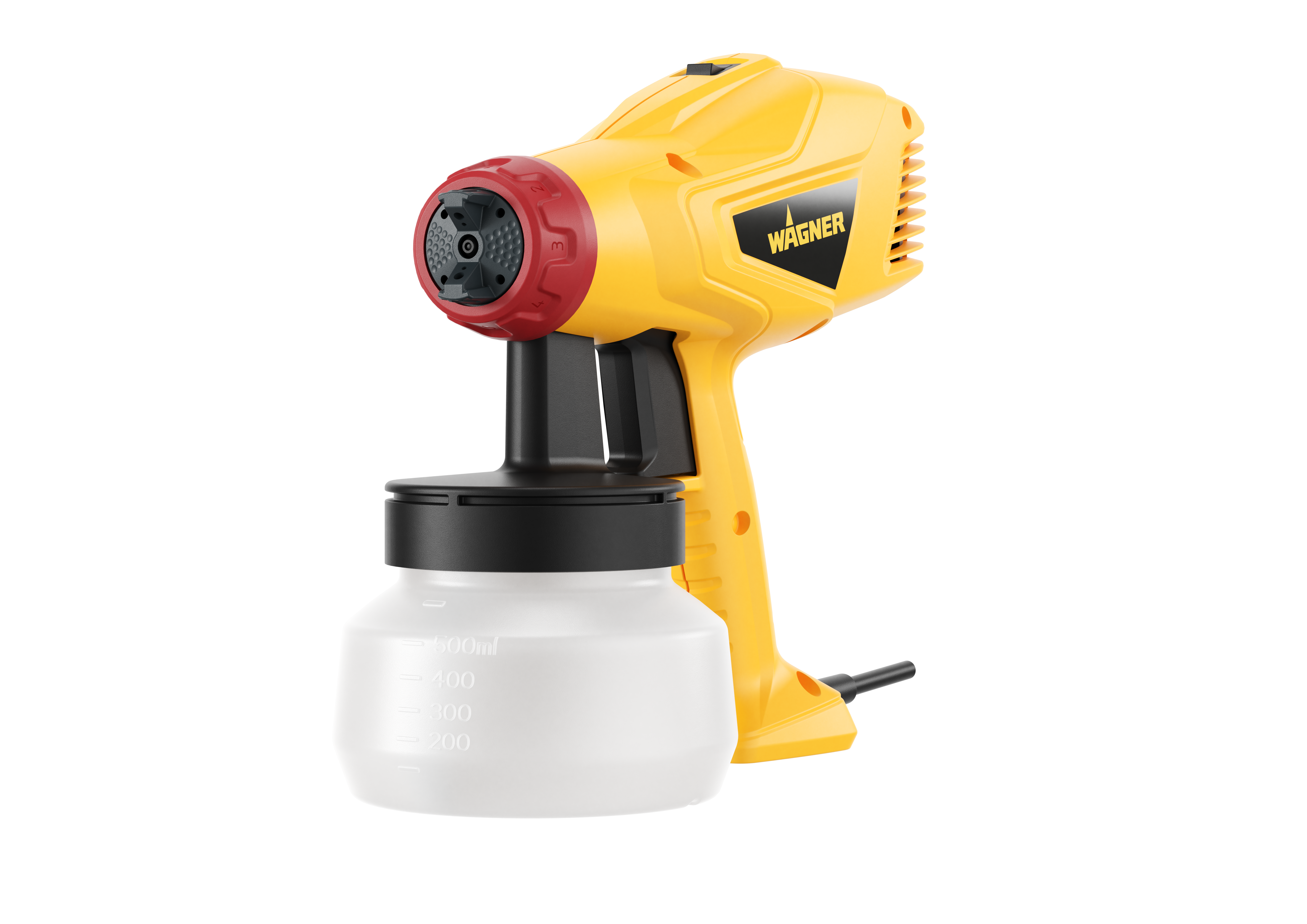 Pistola de pintar de baja presión wagner de 350 w