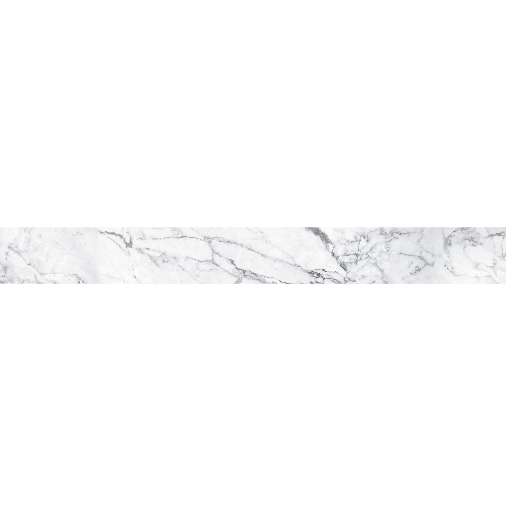 Cenefa adhesiva PVC lavable Urban city Marmol blanco 15 cm x 3 m - 2