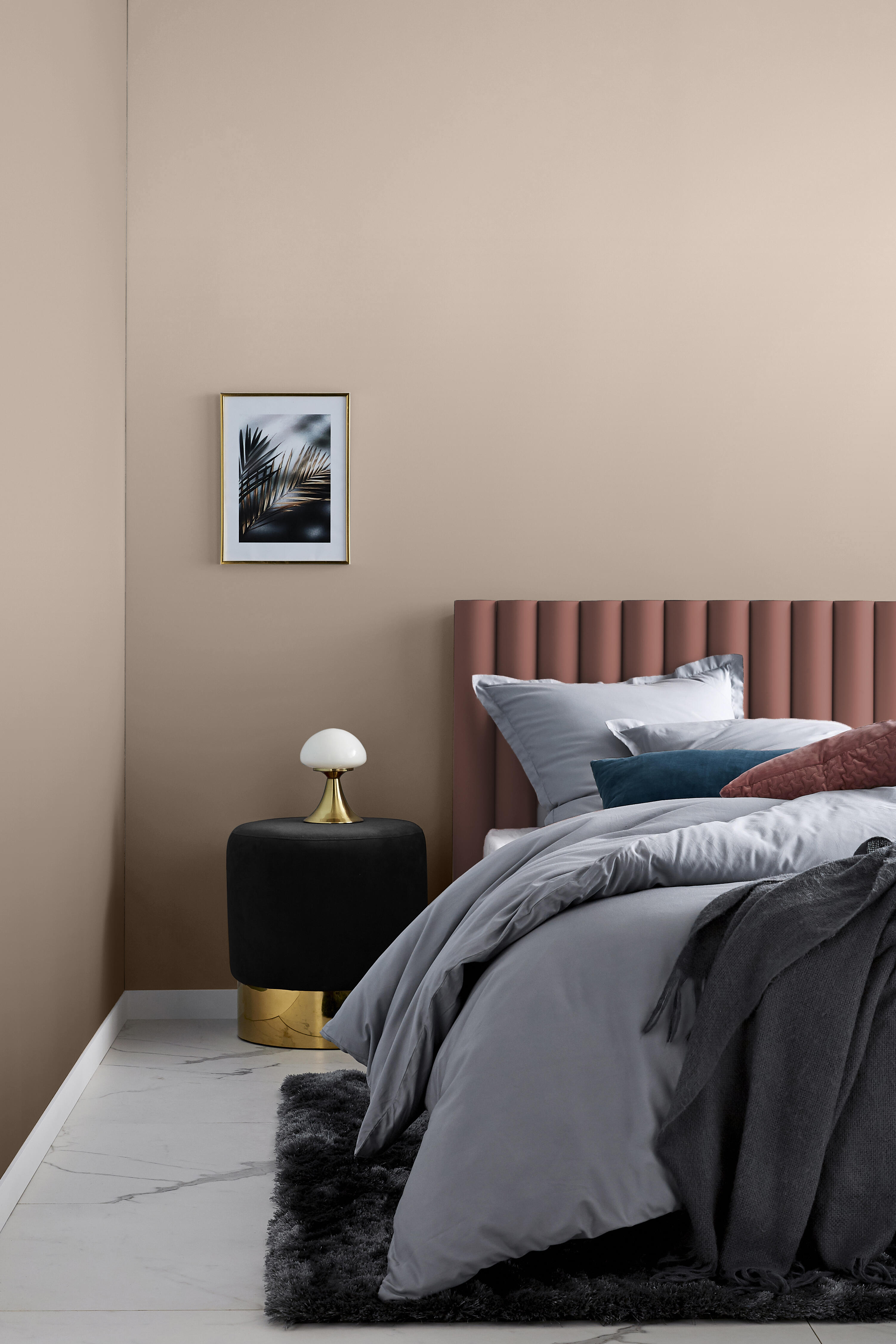 Pintura de interior ultralavable LUXENS color terra 6 satinado 4L para paredes y techos - 6