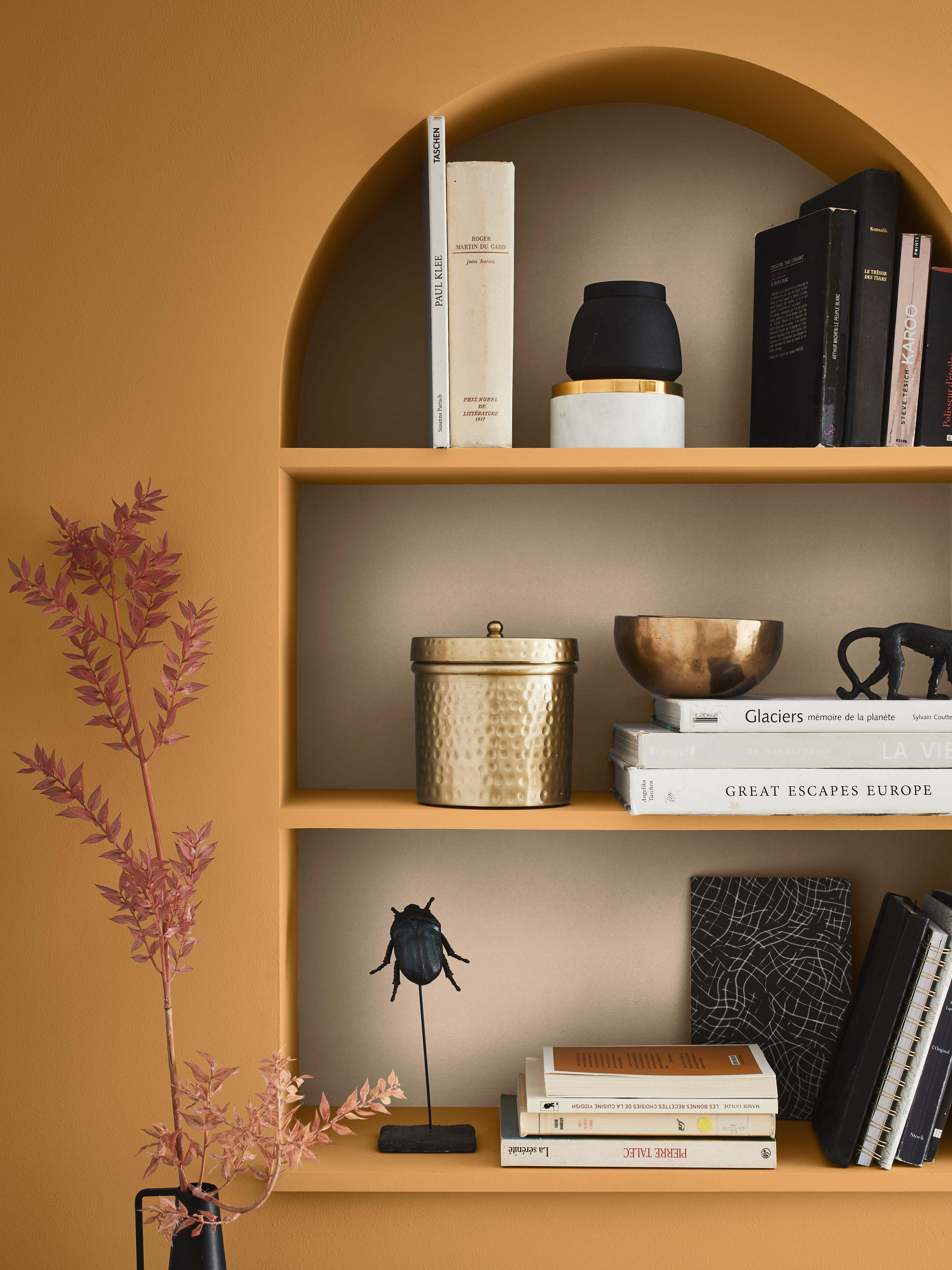 Pintura de interior salones y habitaciones LUXENS color pecan 4 mate 4L para paredes y techos - 7