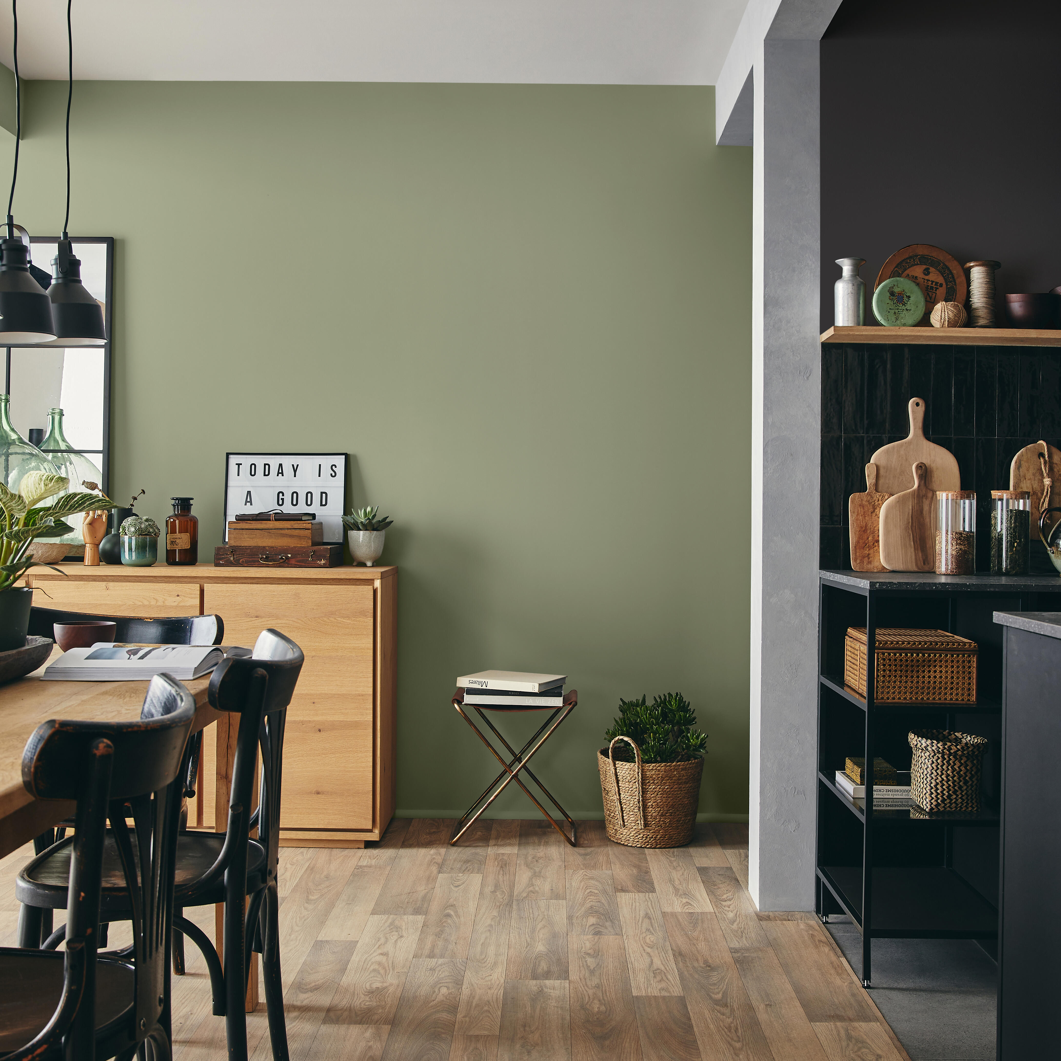 Tinta interior decorativa mate 2,5 L Black Luxens Premium - 10