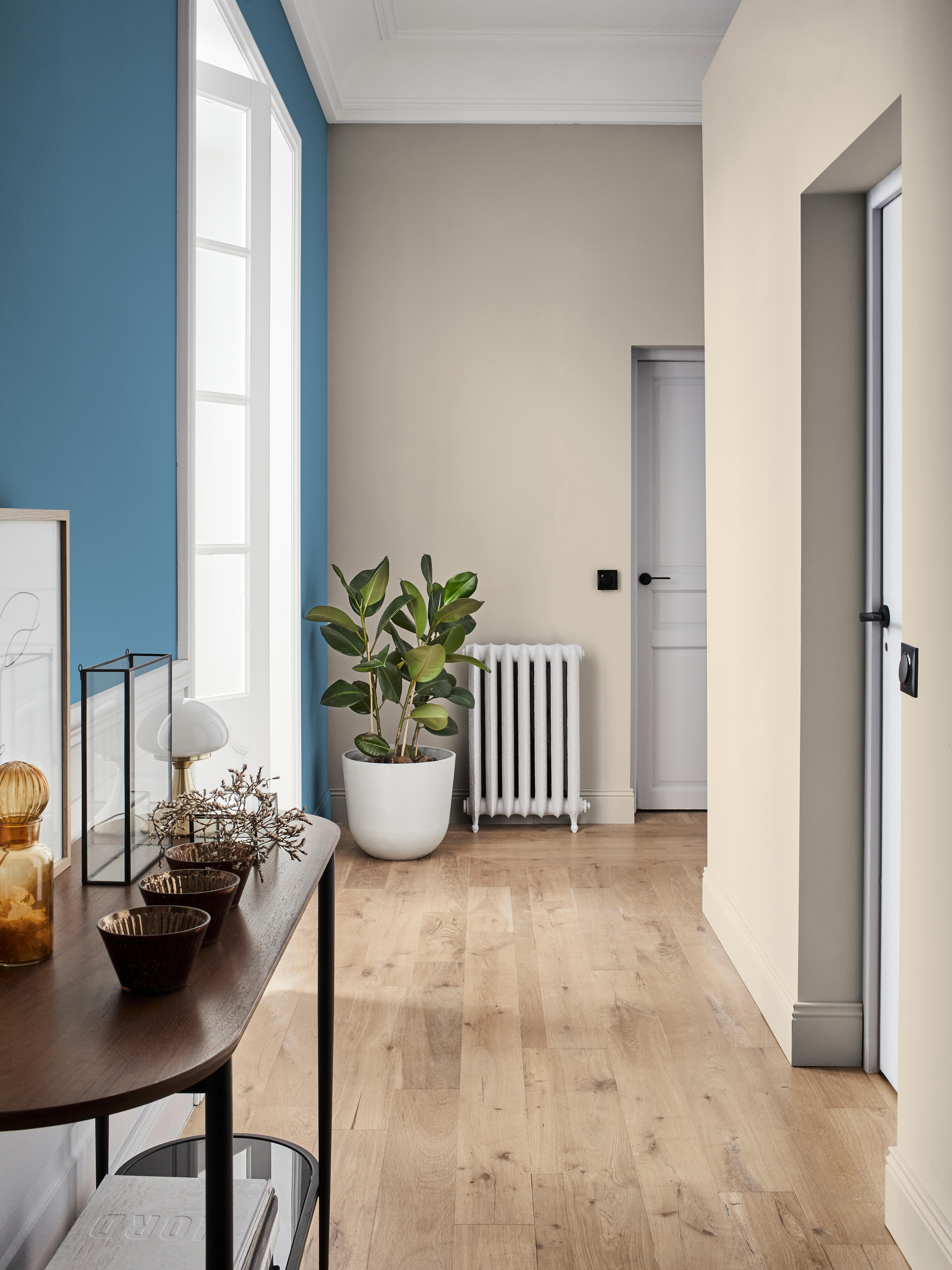 Pittura per interni per parete e soffitto lavabile, LUXENS Opaca beige cream 2 opaco, 4 L - 4