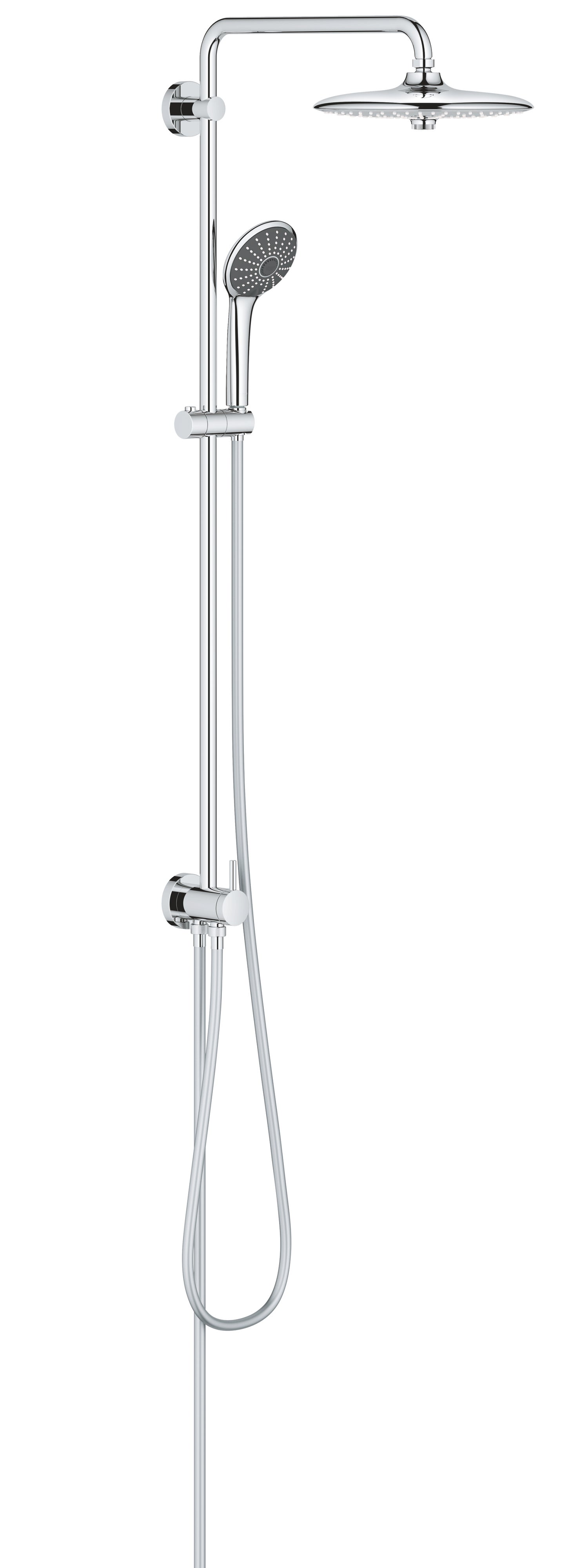 Columna de ducha sin grifo grohe vitalio joy cromado