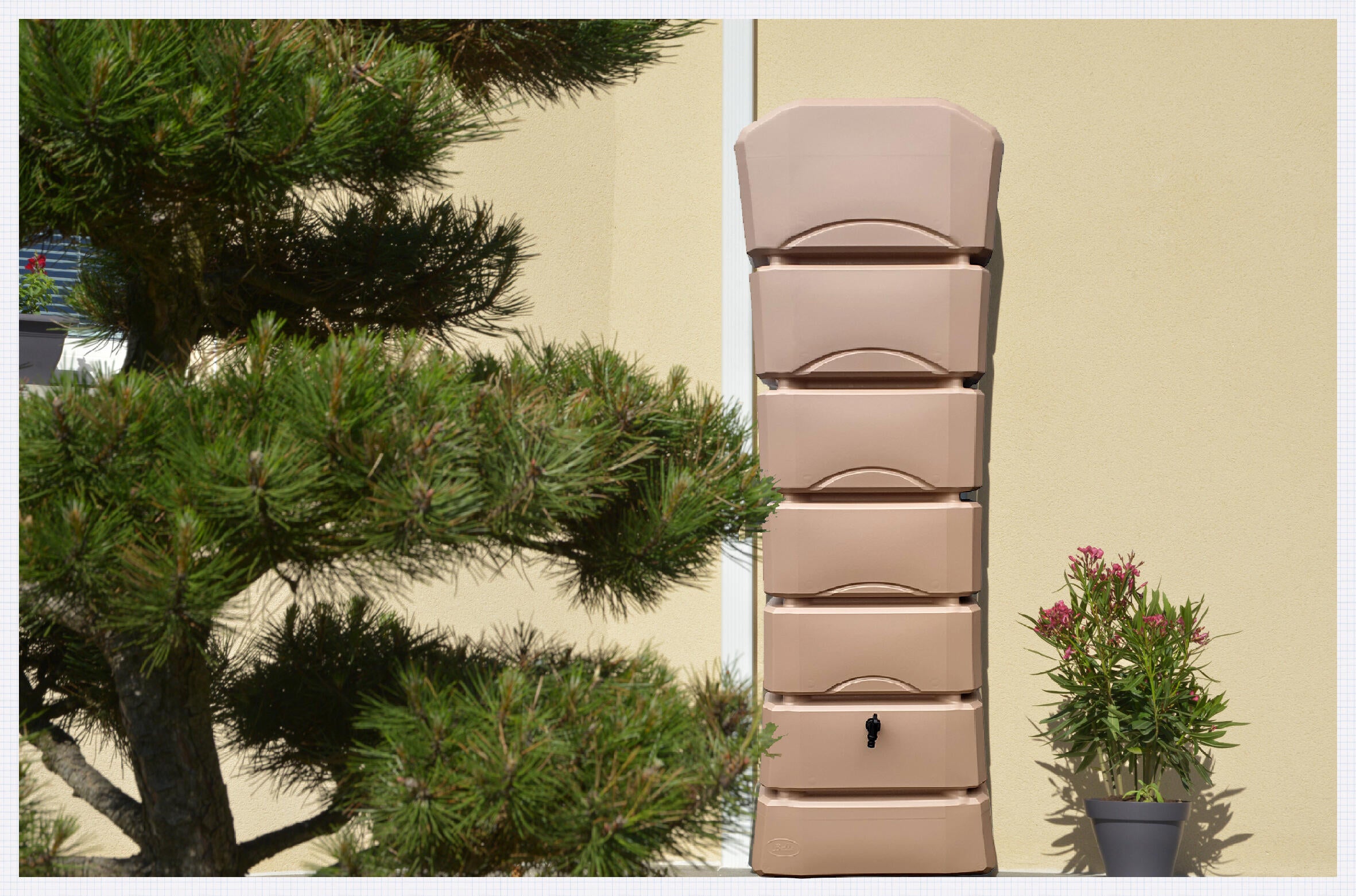 Kit recupérateur eau cappucino 300L LATITUDE - 2