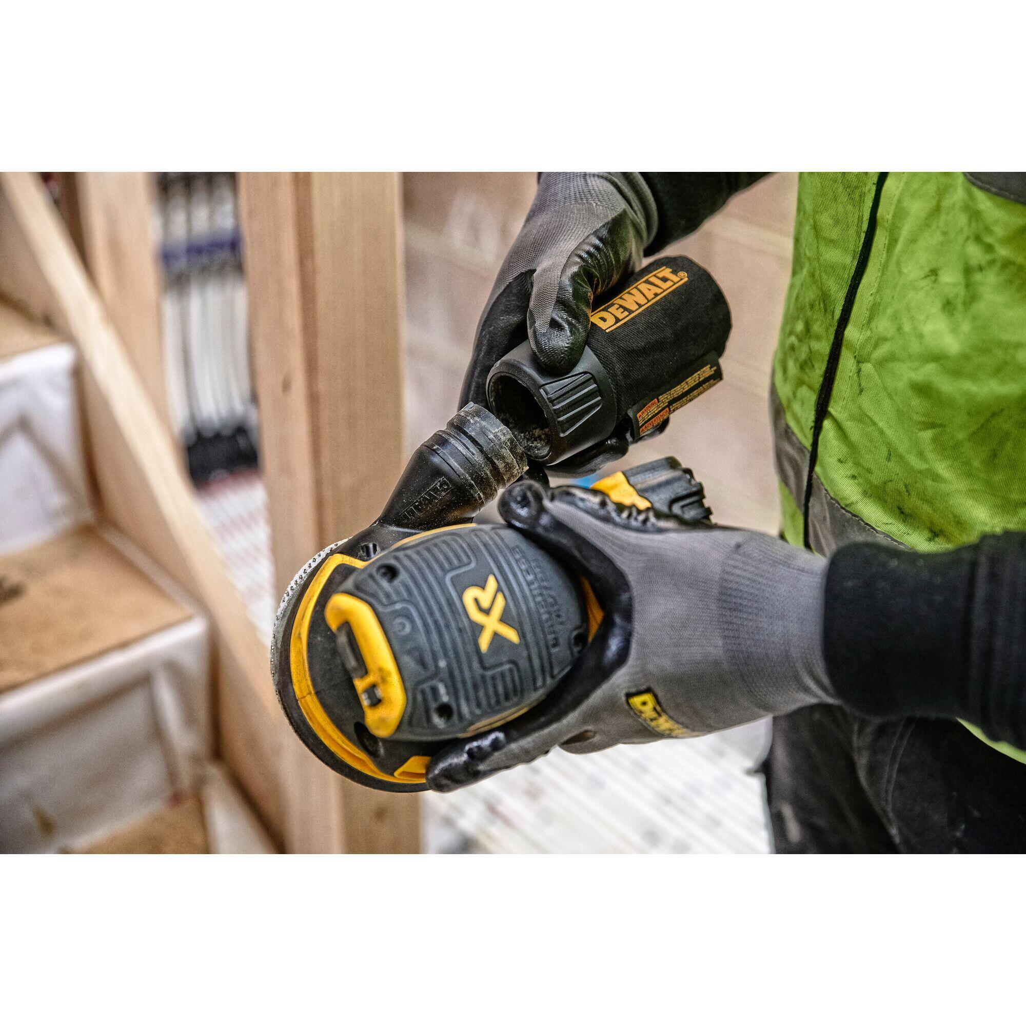 Ponceuse excentrique DEWALT XR 18V, Sans Batterie en Coffret, DCW210NT-XJ - 6