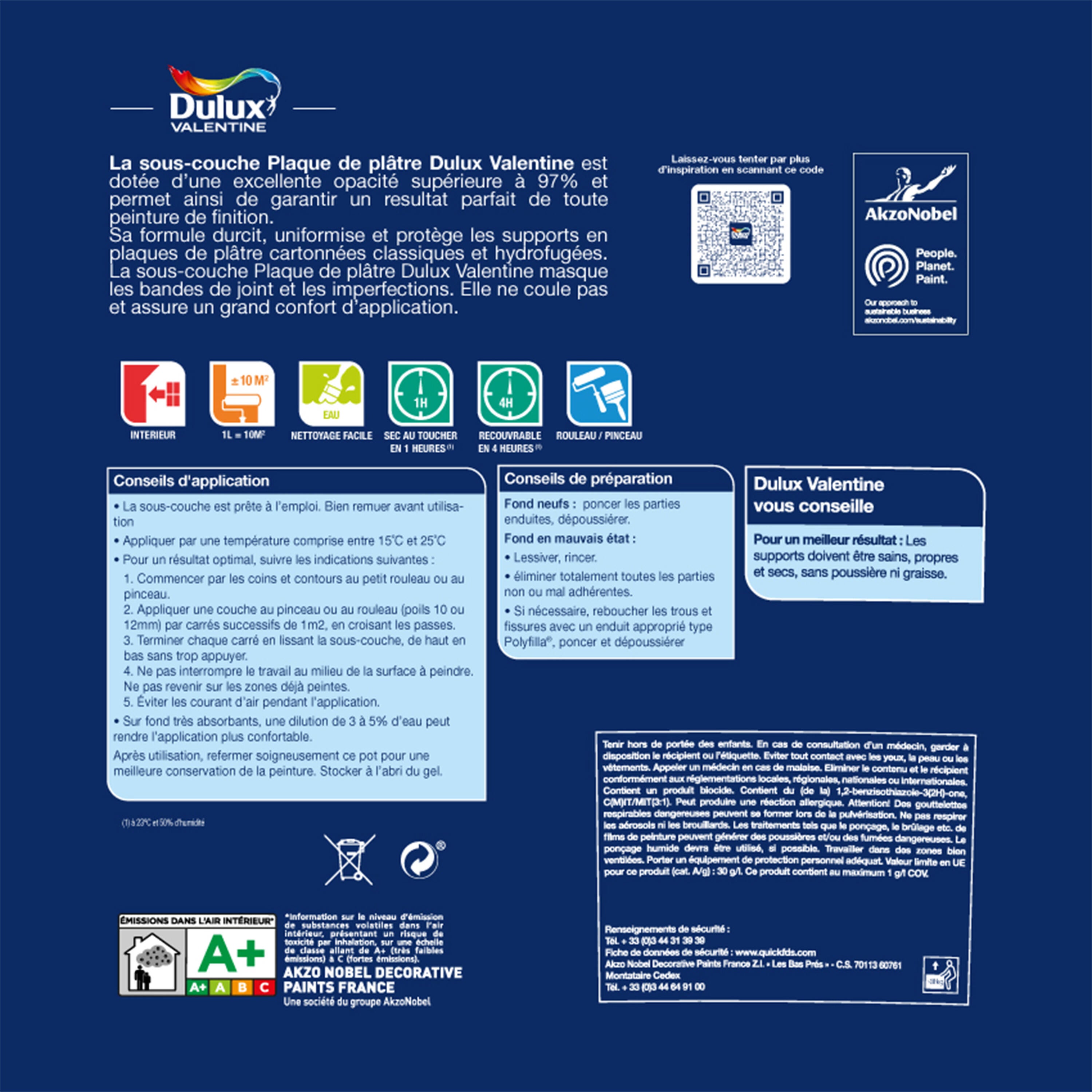 Sous-couche Universelle protech DULUX VALENTINE 5L - 5
