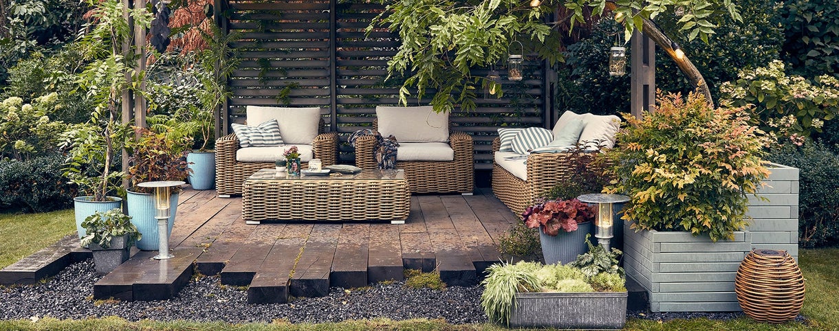 Te ayudamos a elegir el mobiliario exterior de tu jardín o terraza