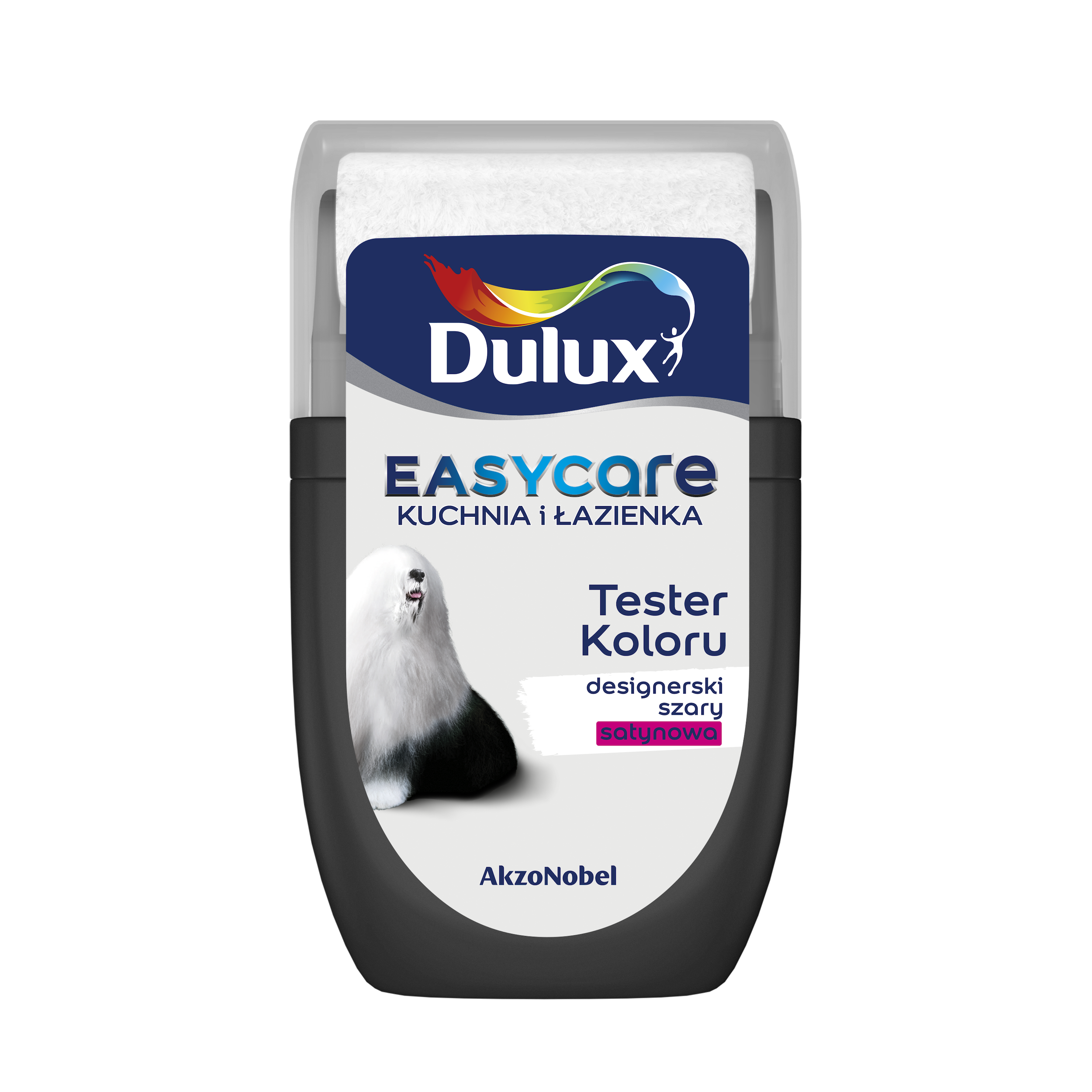 Tester farby Dulux Easycare Kuchnia i łazienka Designerski szary 30 ml