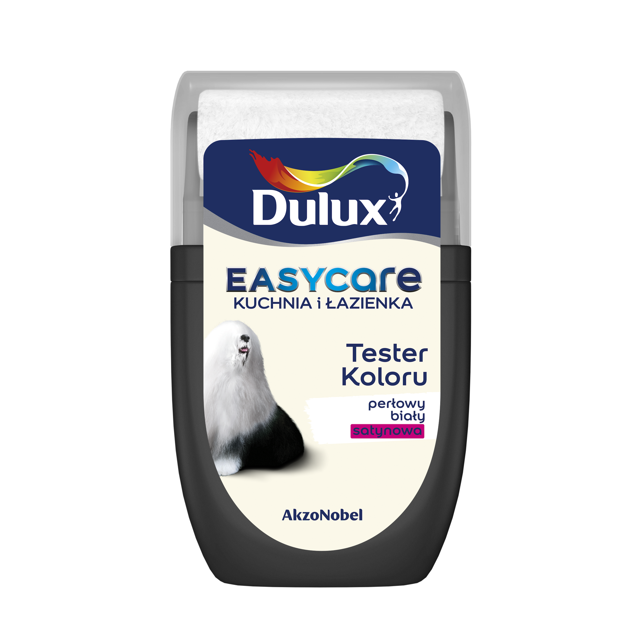 Tester farby Dulux Easycare Kuchnia i łazienka Perłowy biały 30 ml