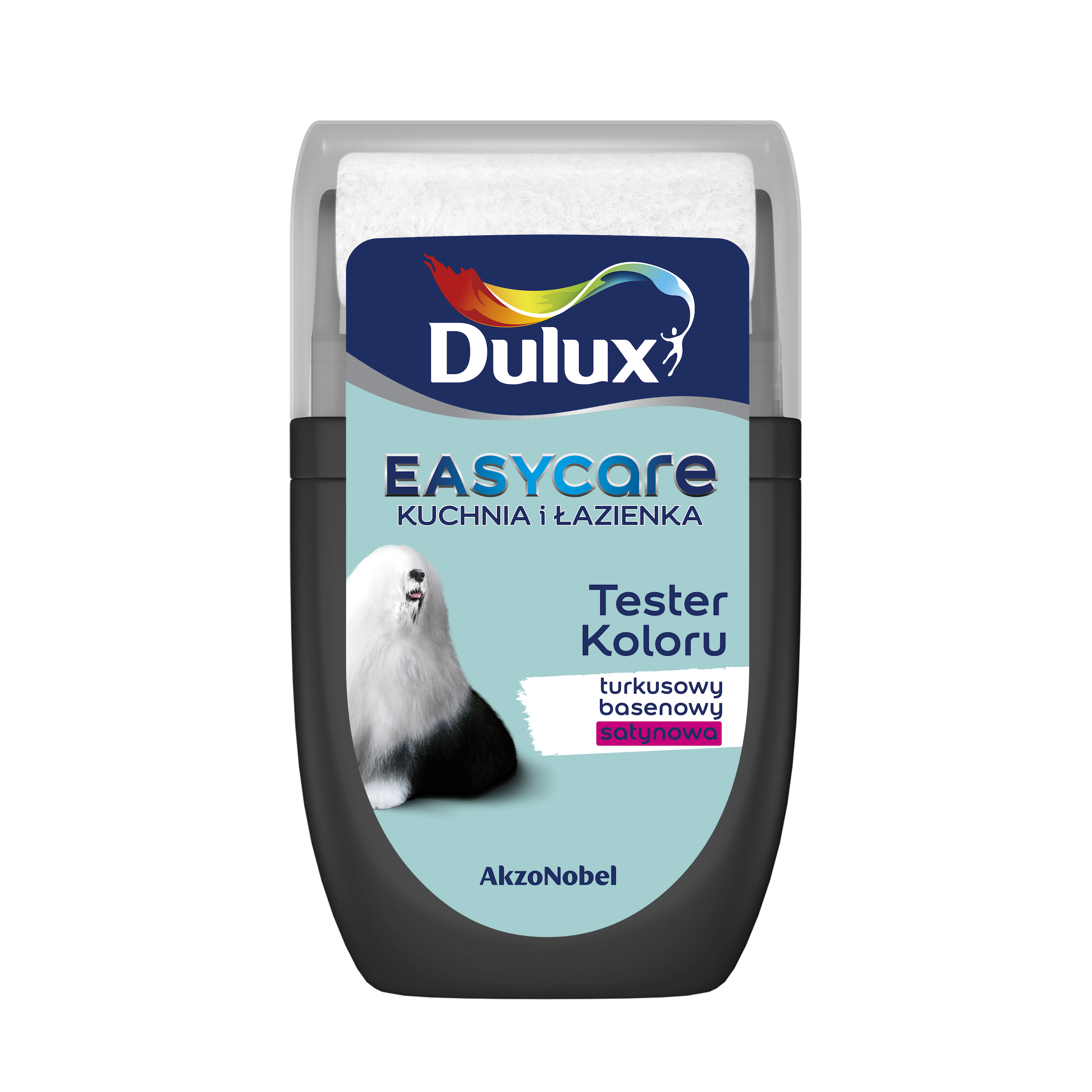 Tester farby Dulux Easycare Kuchnia i łazienka Turkusowy basenowy 30 ml