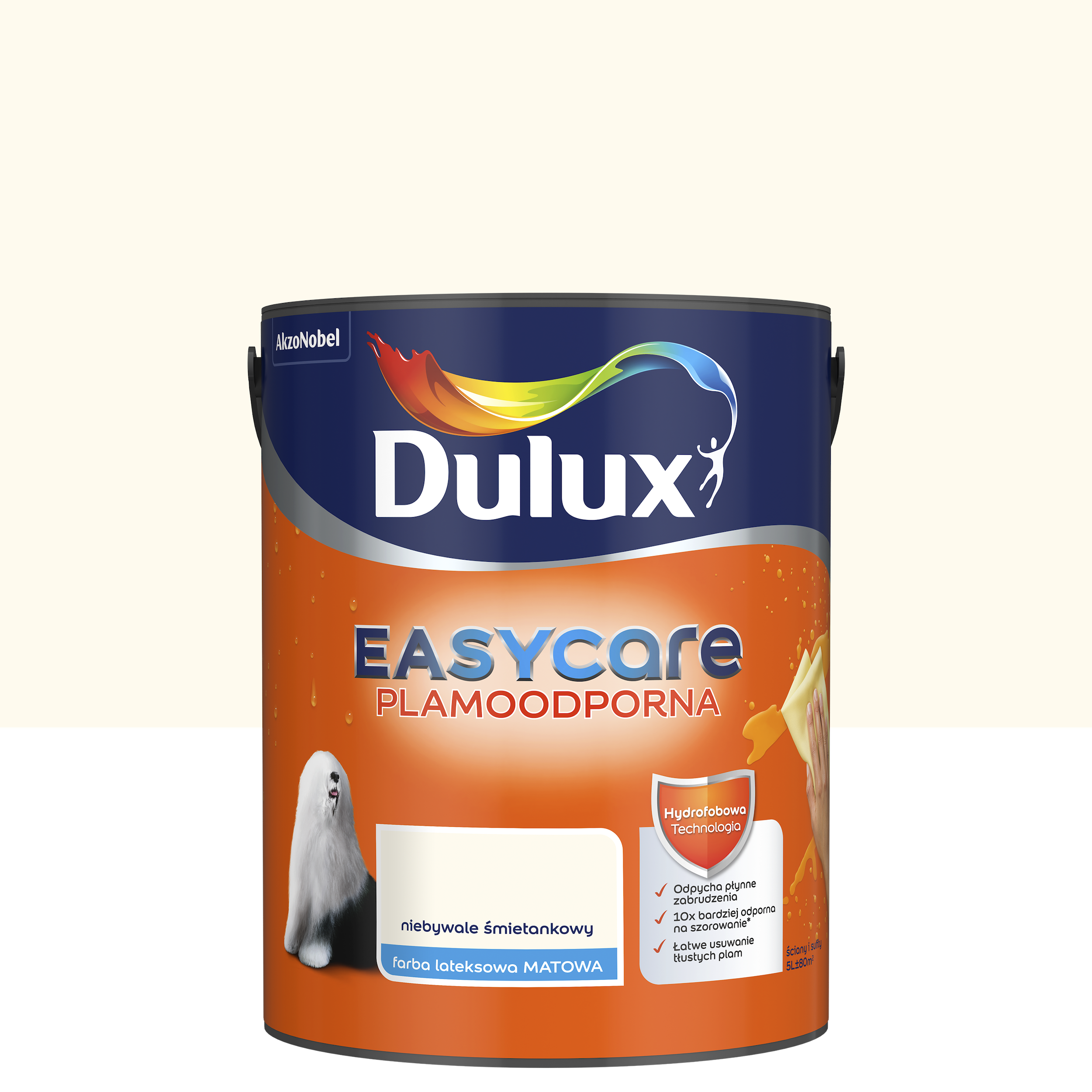 Farba Dulux Easycare Niebywale śmietankowy 5 l - 5