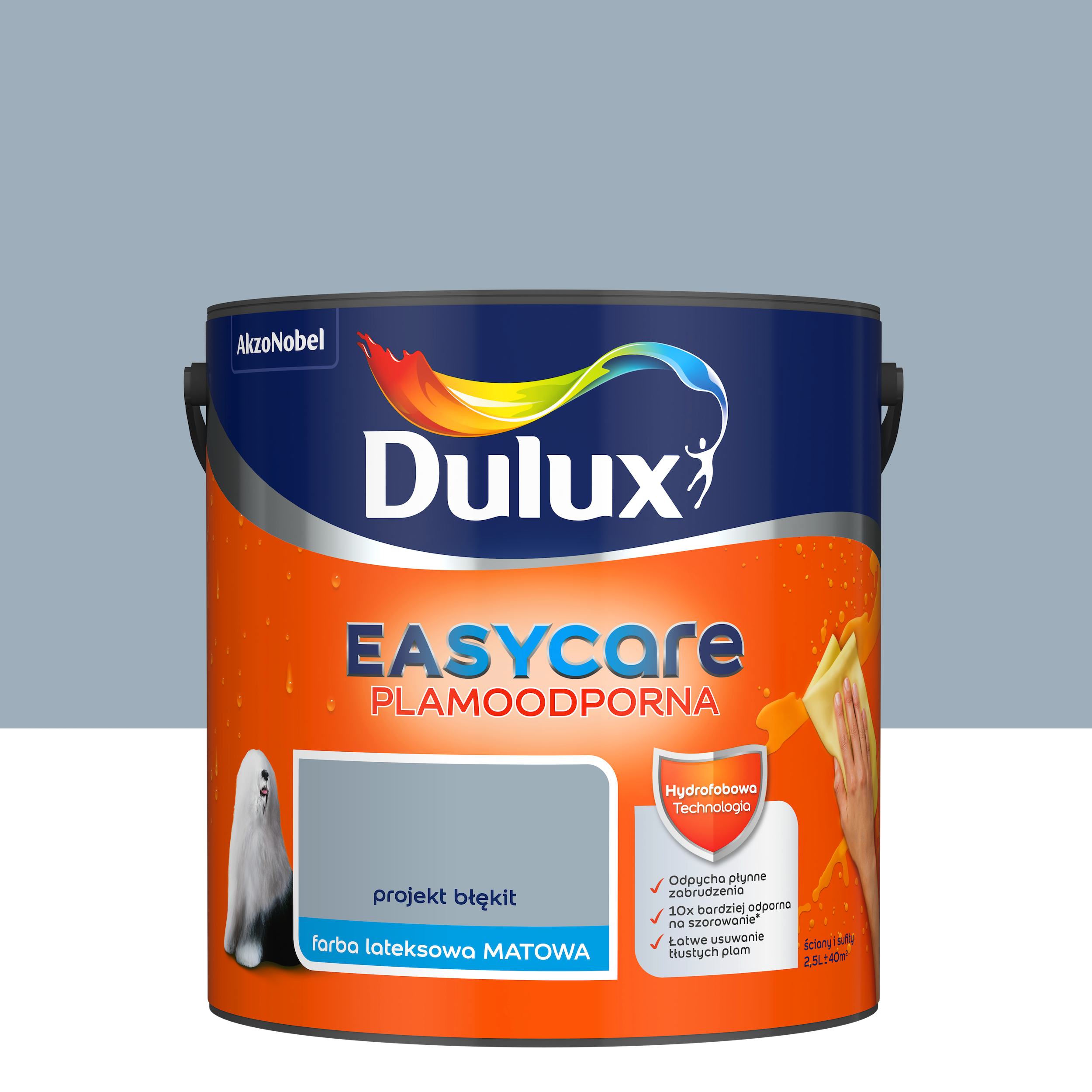 Farba Dulux Easycare Projekt błękit 2.5 l - 3